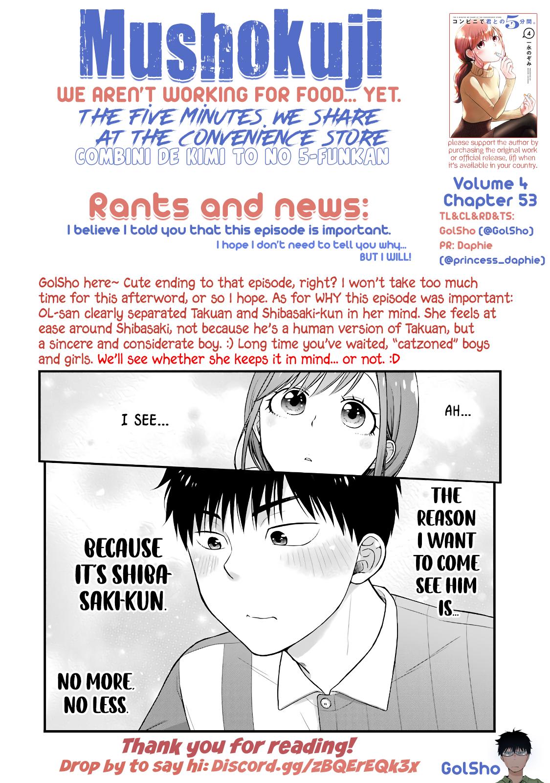 Combini de Kimi to no 5-funkan. Chapter 53 13