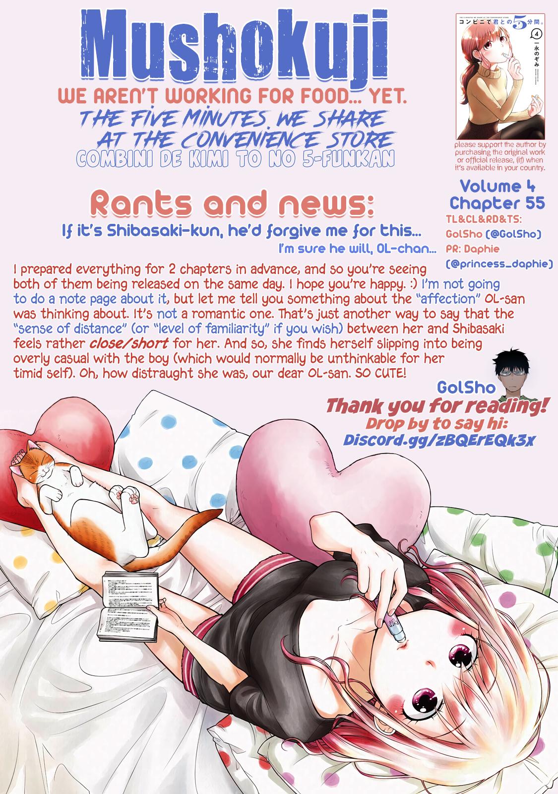 Combini de Kimi to no 5-funkan. Chapter 55 11