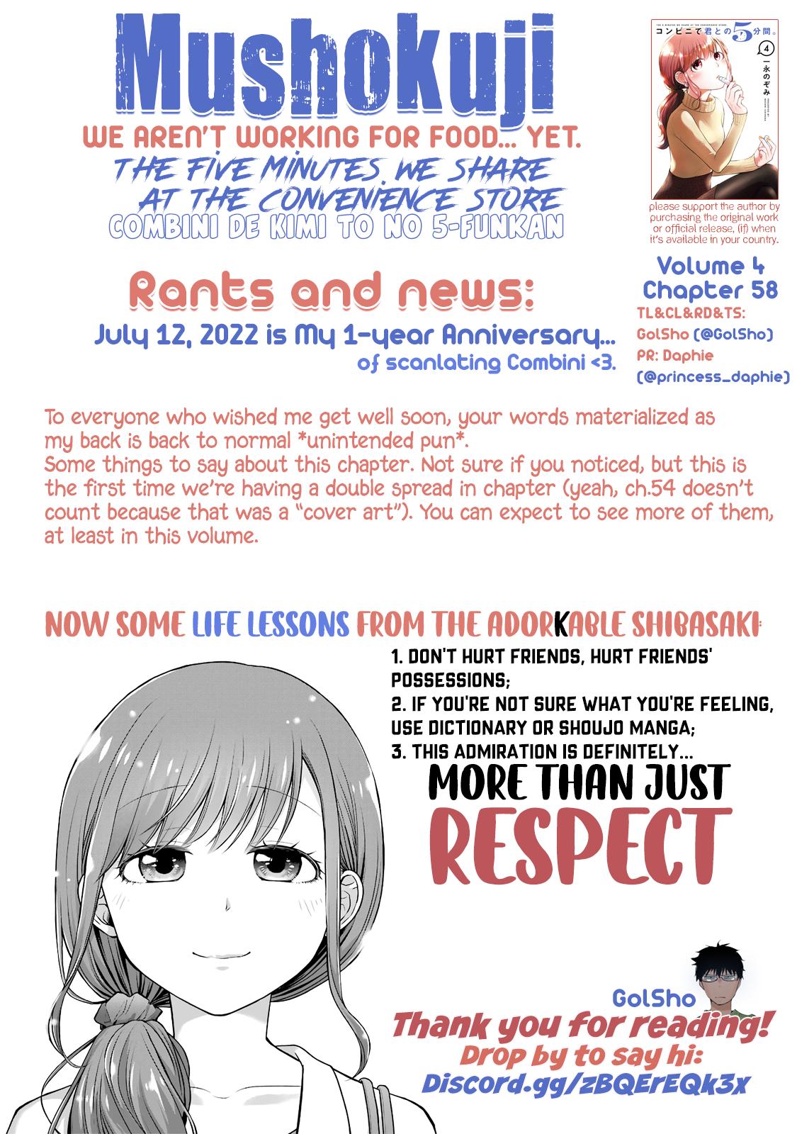 Combini de Kimi to no 5-funkan. Chapter 58 9