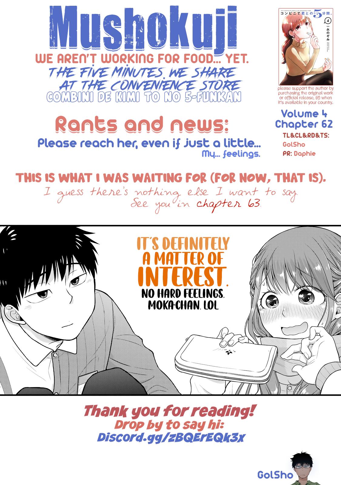 Combini de Kimi to no 5-funkan. Chapter 62 12