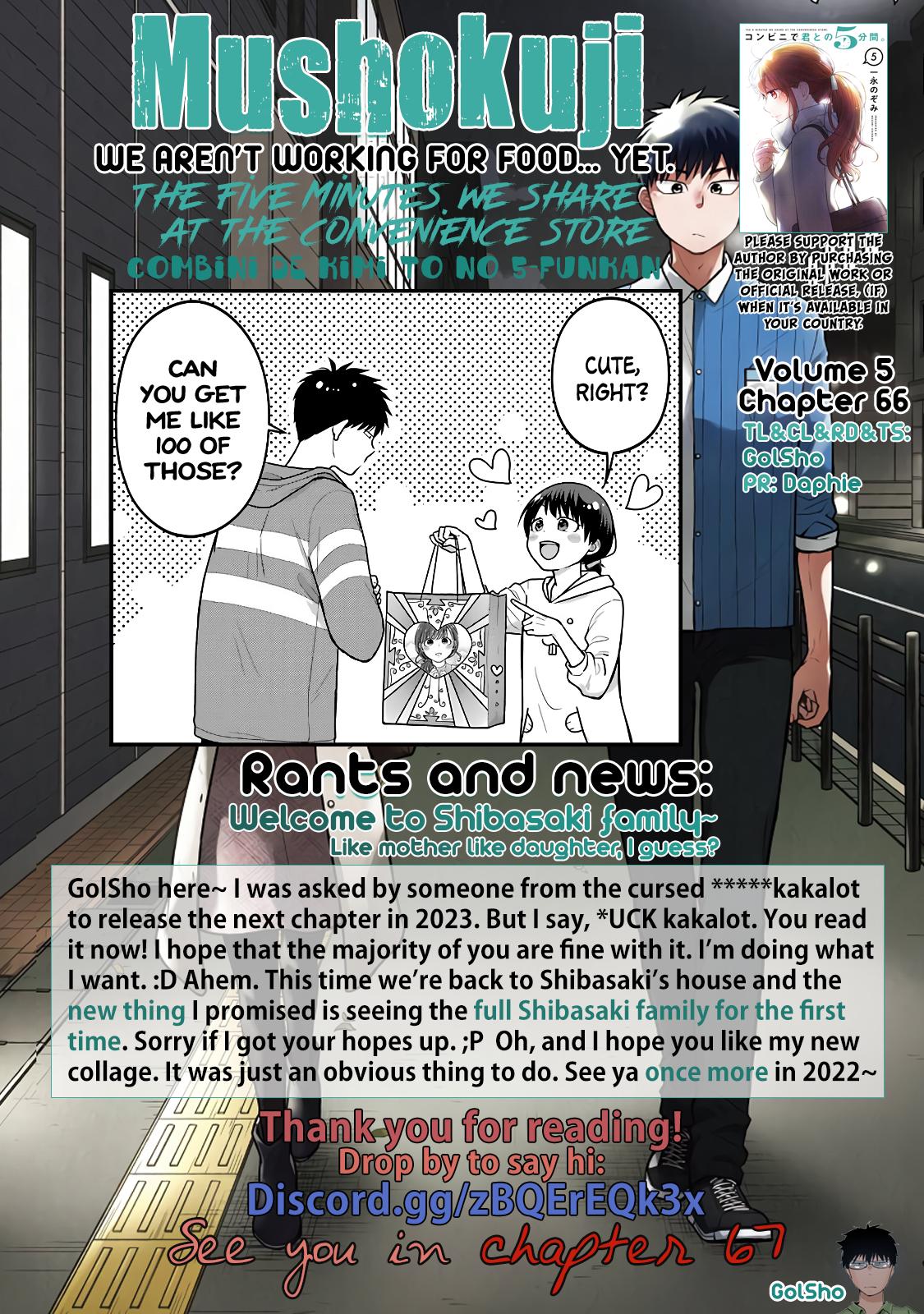 Combini de Kimi to no 5-funkan. Chapter 66 10