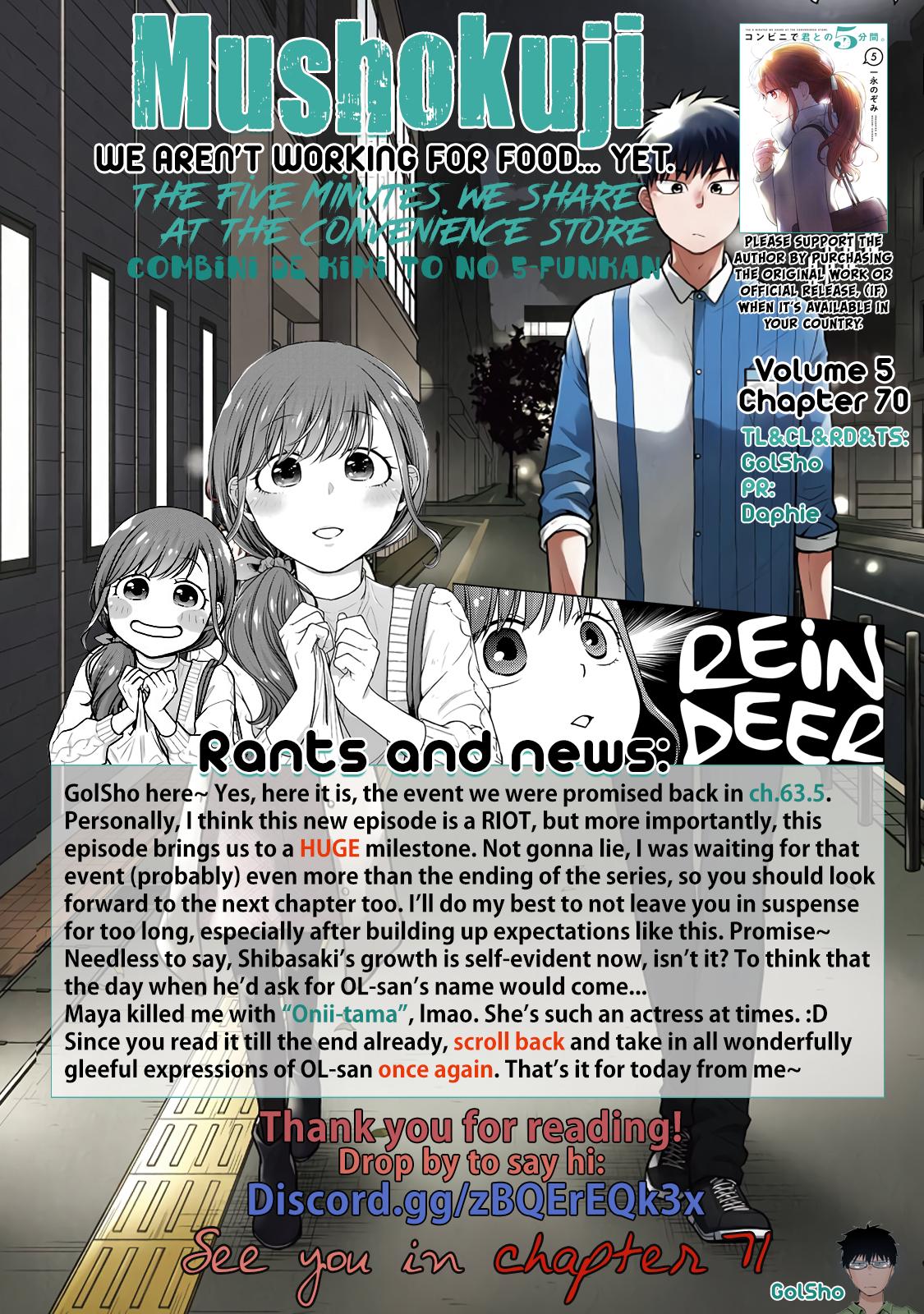 Combini de Kimi to no 5-funkan. Chapter 70 11