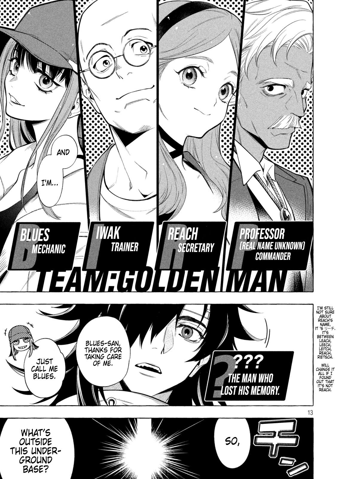 Golden Man Chapter 1 12