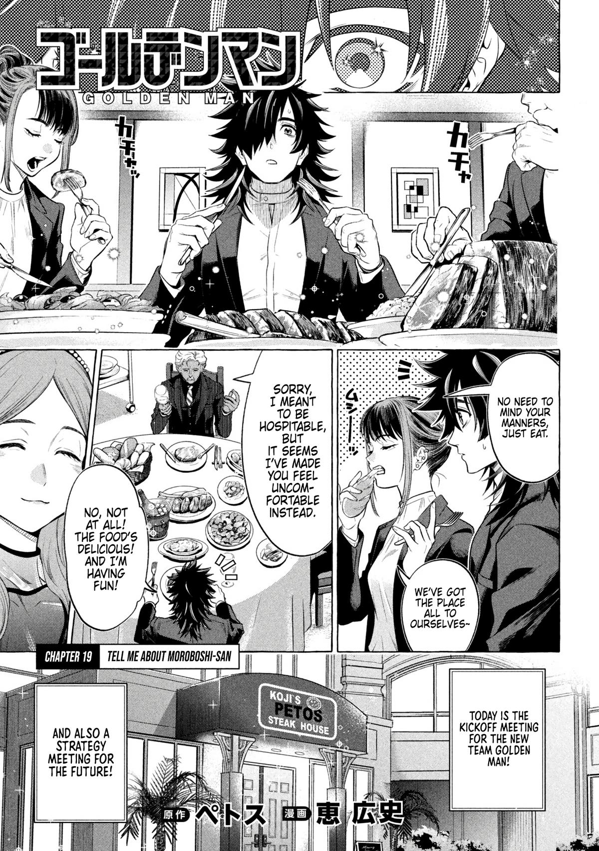 Golden Man Chapter 19 1