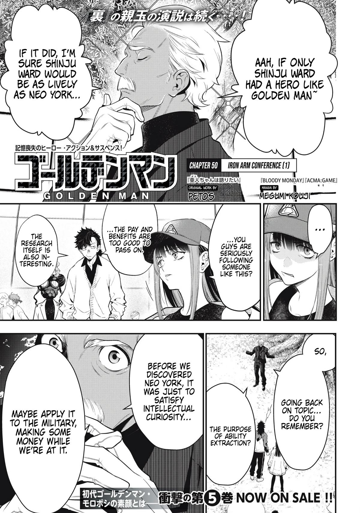 Golden Man Chapter 50 1