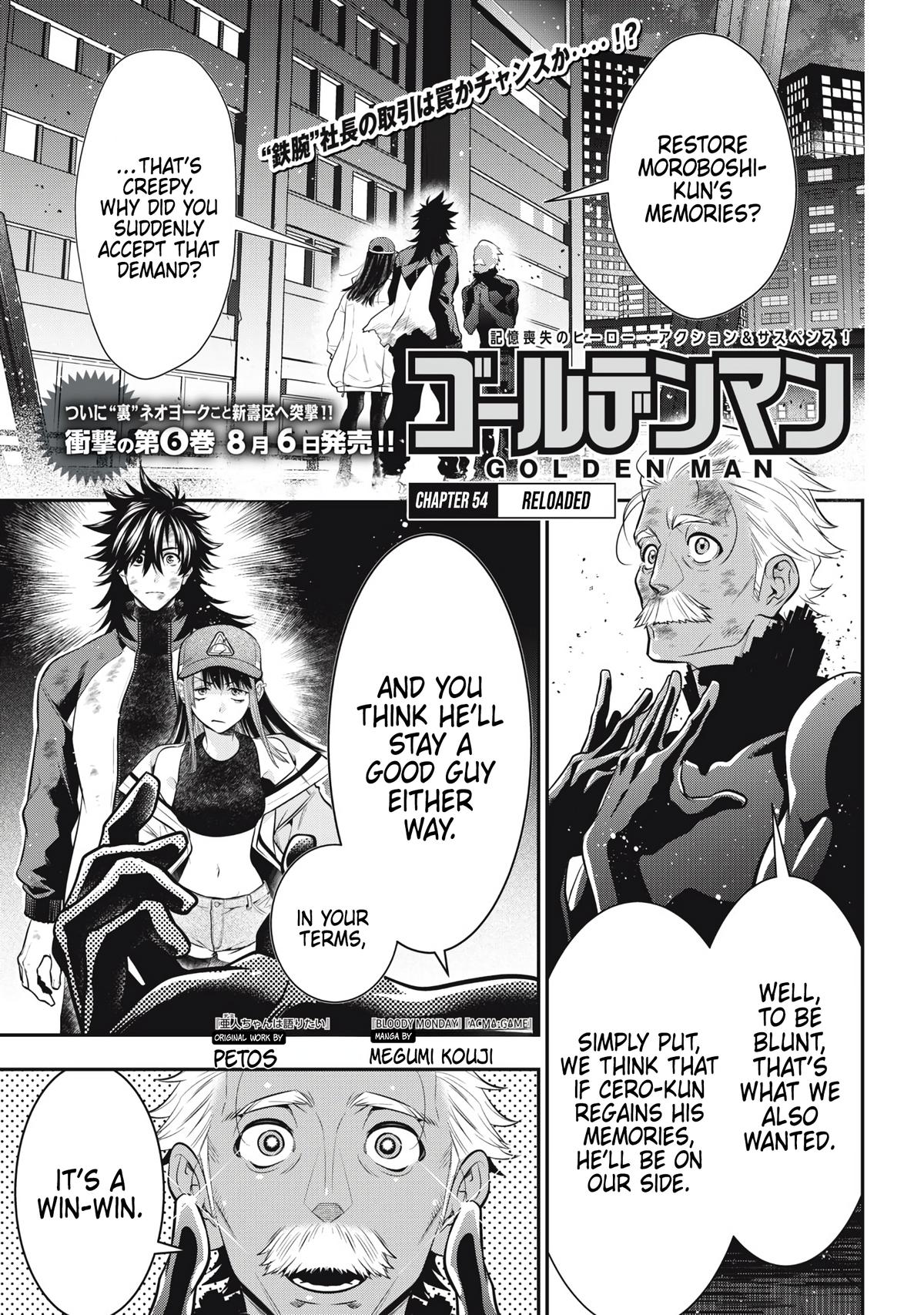 Golden Man Chapter 54 1