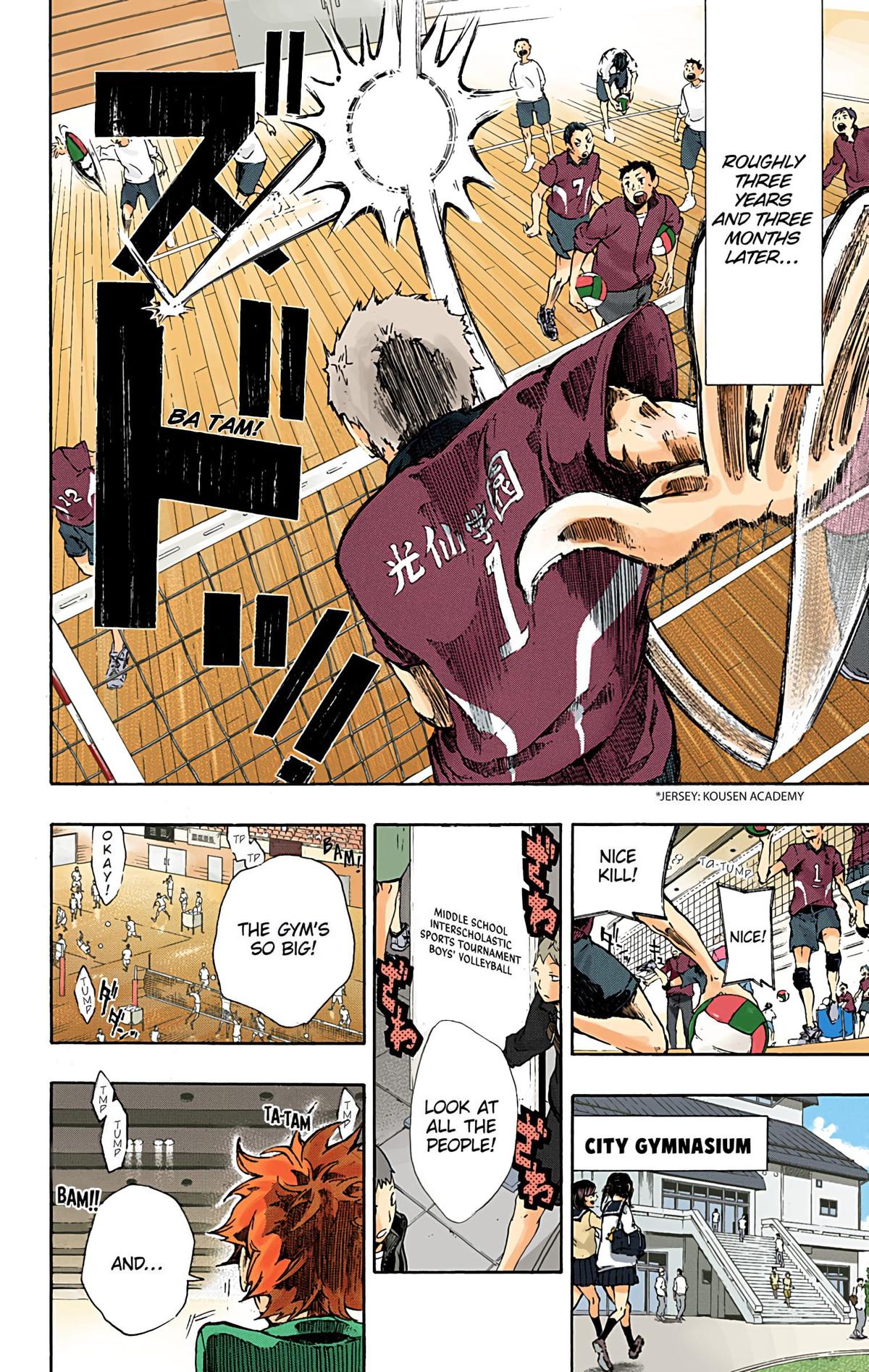 Haikyu!! (Color) Chapter 1