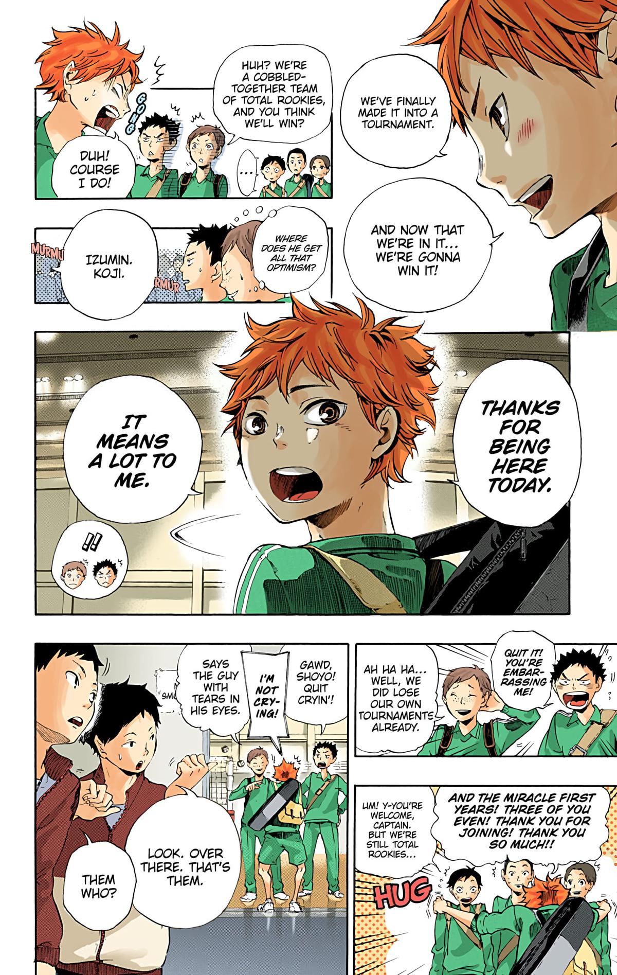 Haikyu!! (Color) Chapter 1