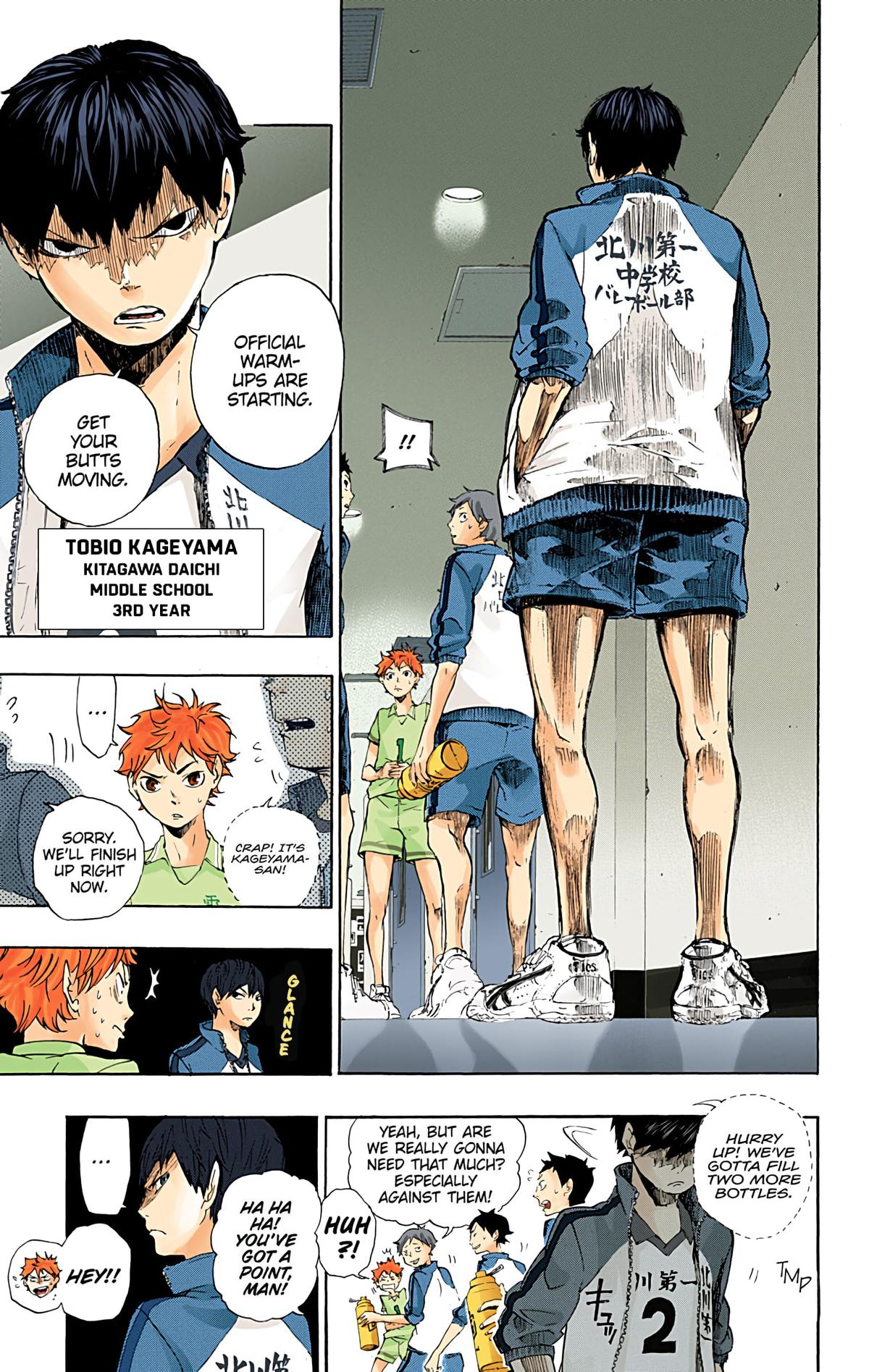 Haikyu!! (Color) Chapter 1