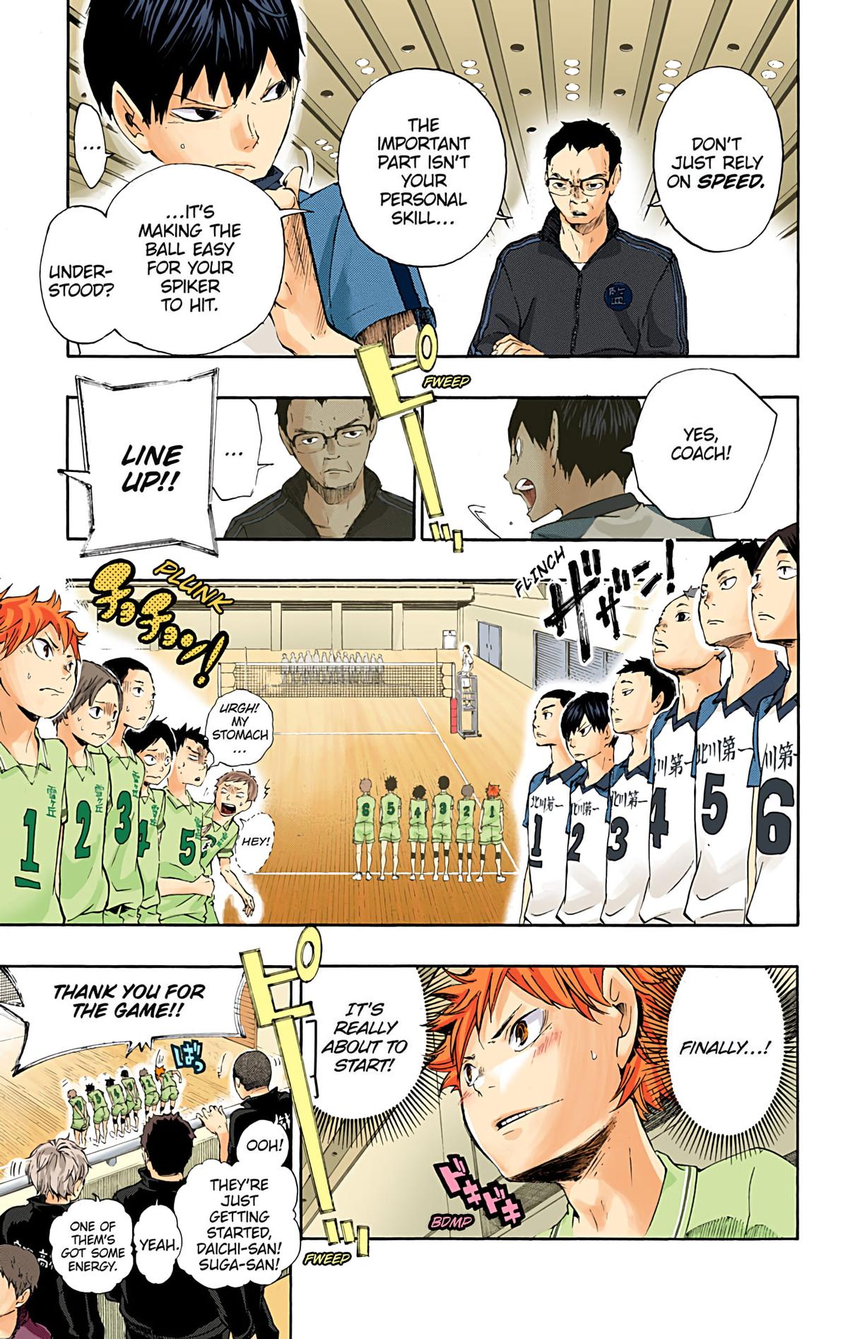Haikyu!! (Color) Chapter 1