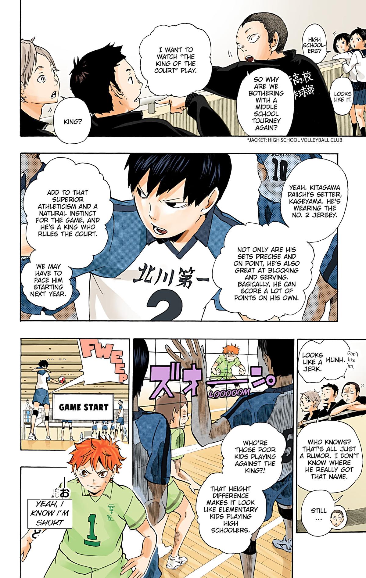 Haikyu!! (Color) Chapter 1