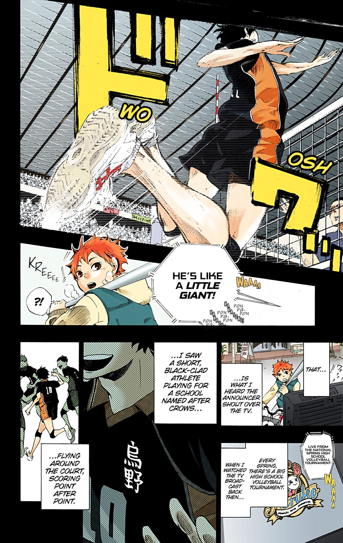 Haikyu!! (Color) Chapter 1