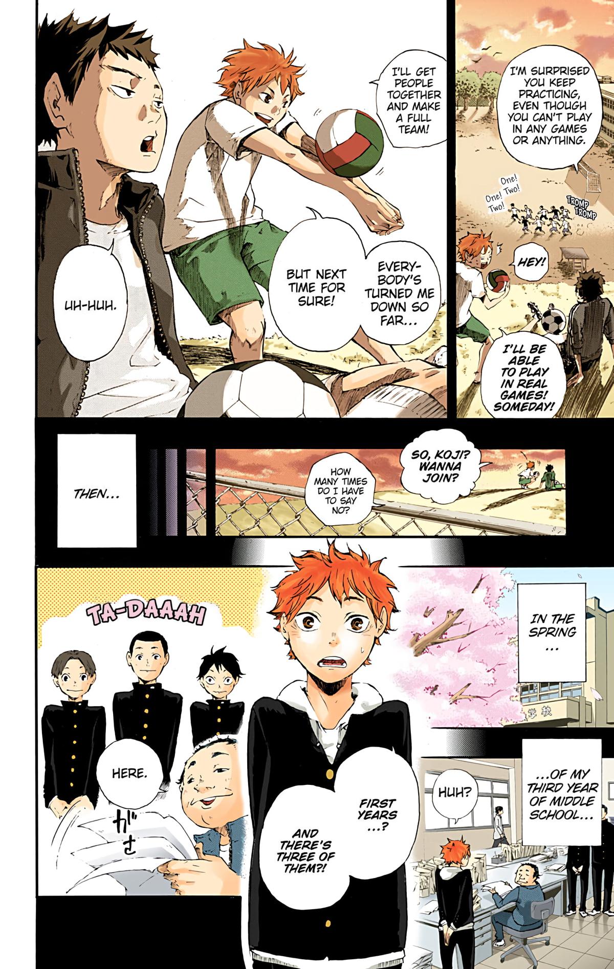 Haikyu!! (Color) Chapter 1