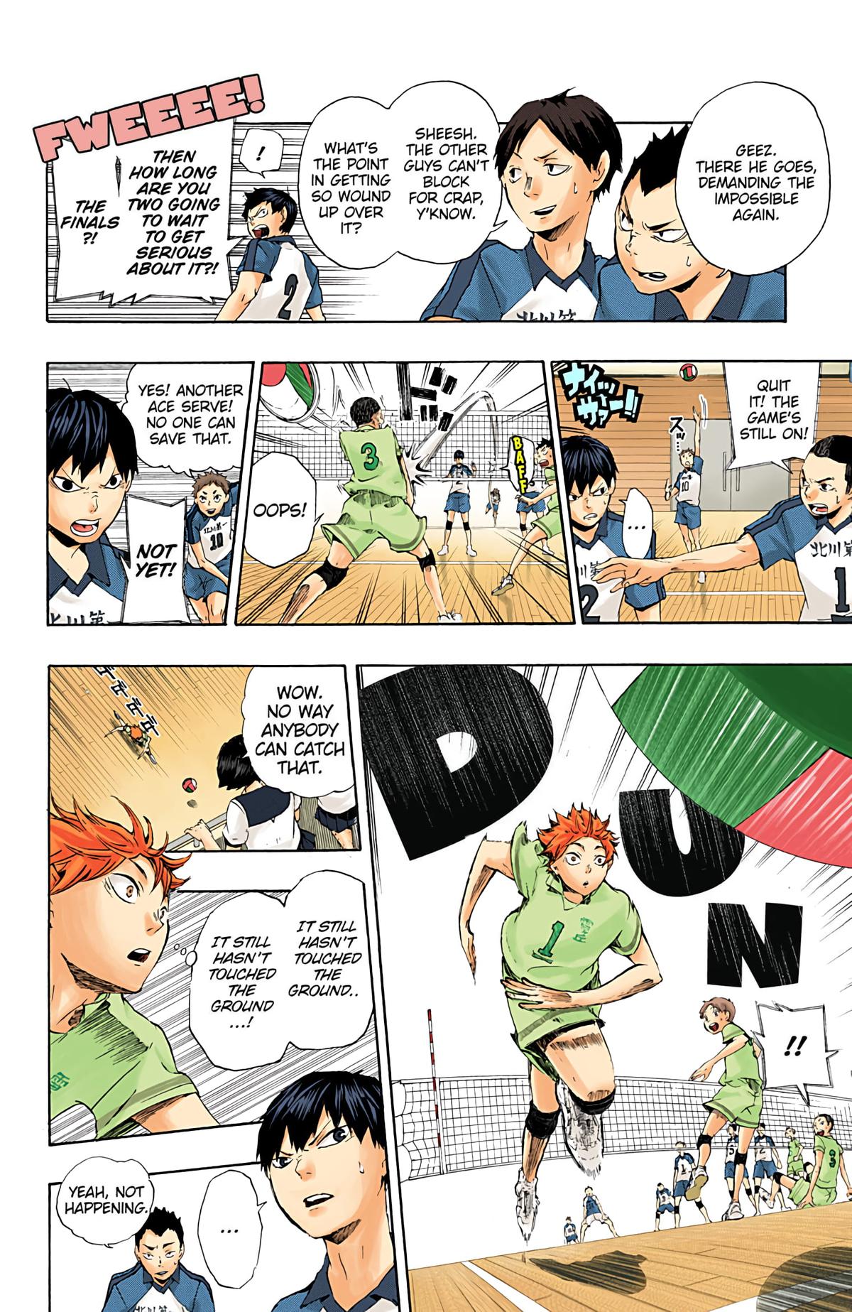 Haikyu!! (Color) Chapter 1