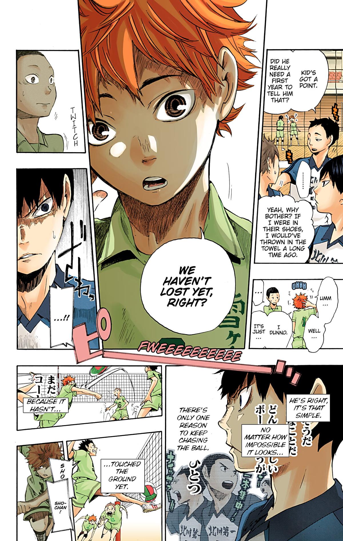 Haikyu!! (Color) Chapter 1