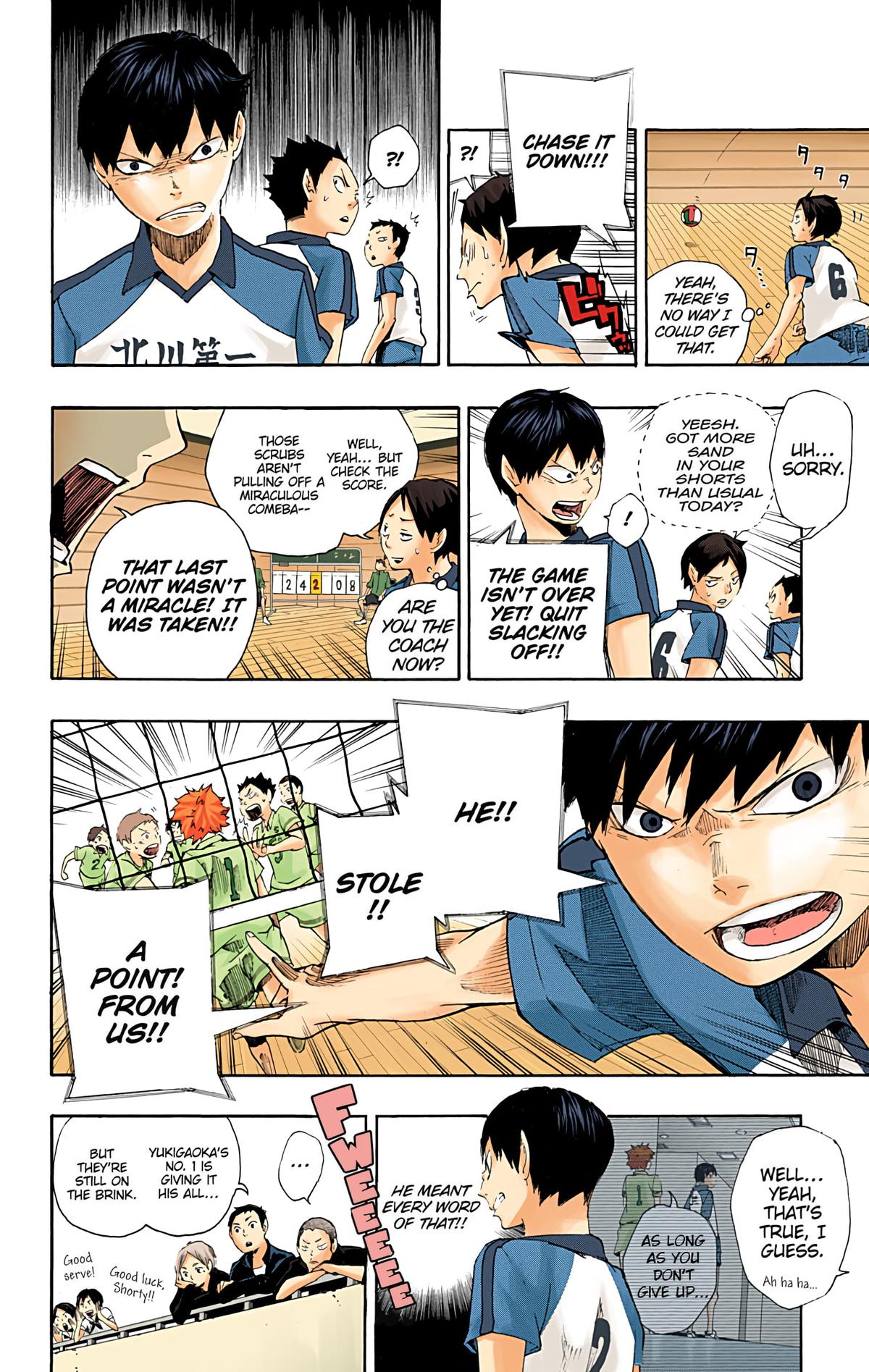 Haikyu!! (Color) Chapter 1
