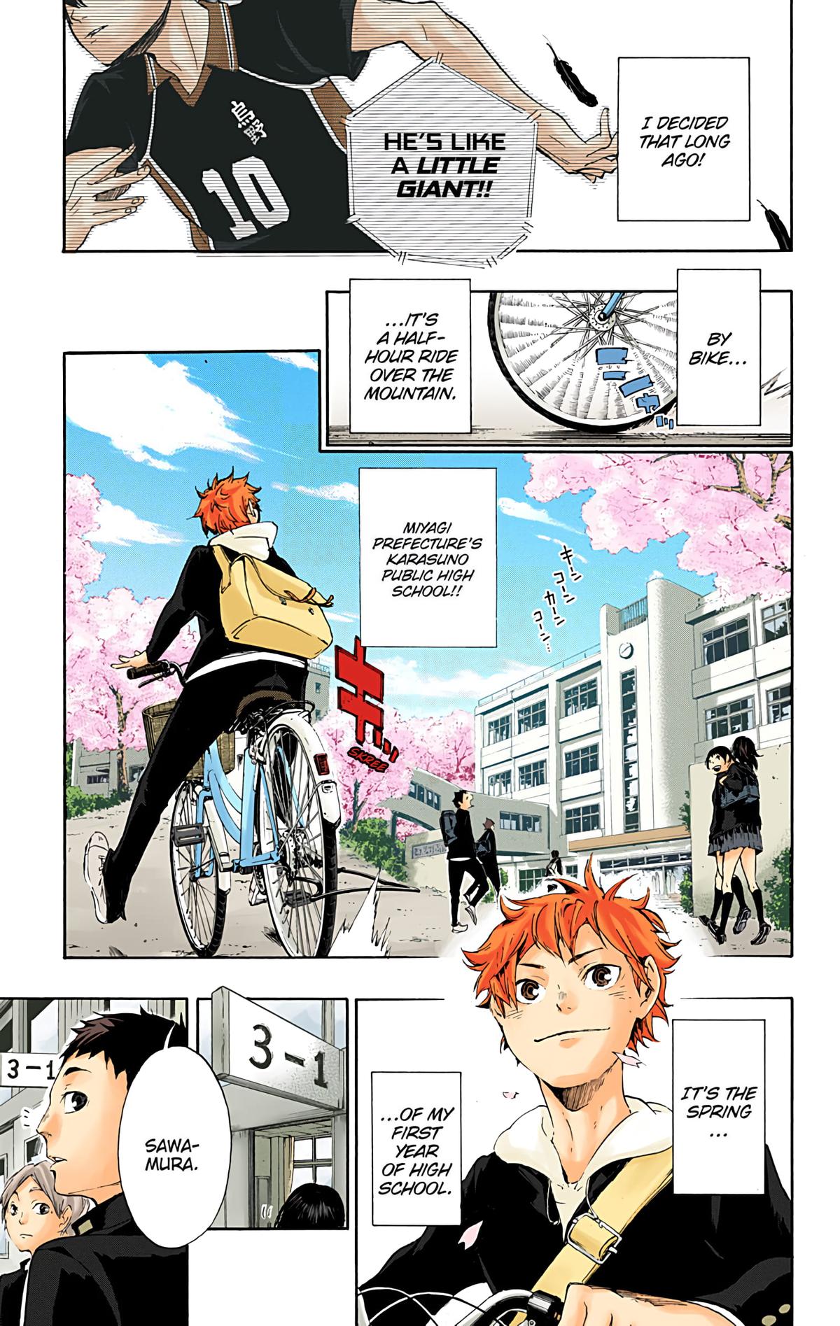 Haikyu!! (Color) Chapter 1