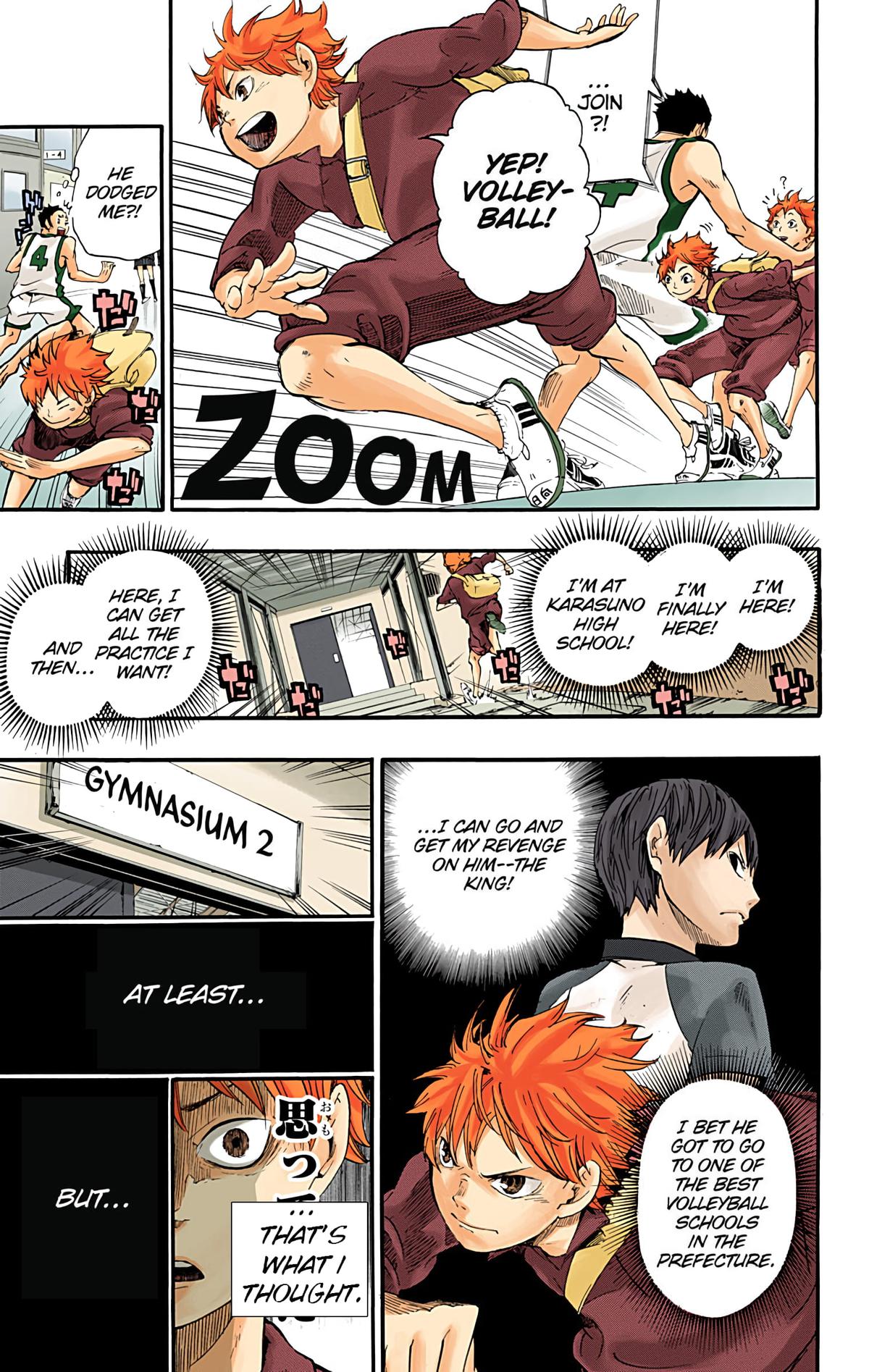 Haikyu!! (Color) Chapter 1