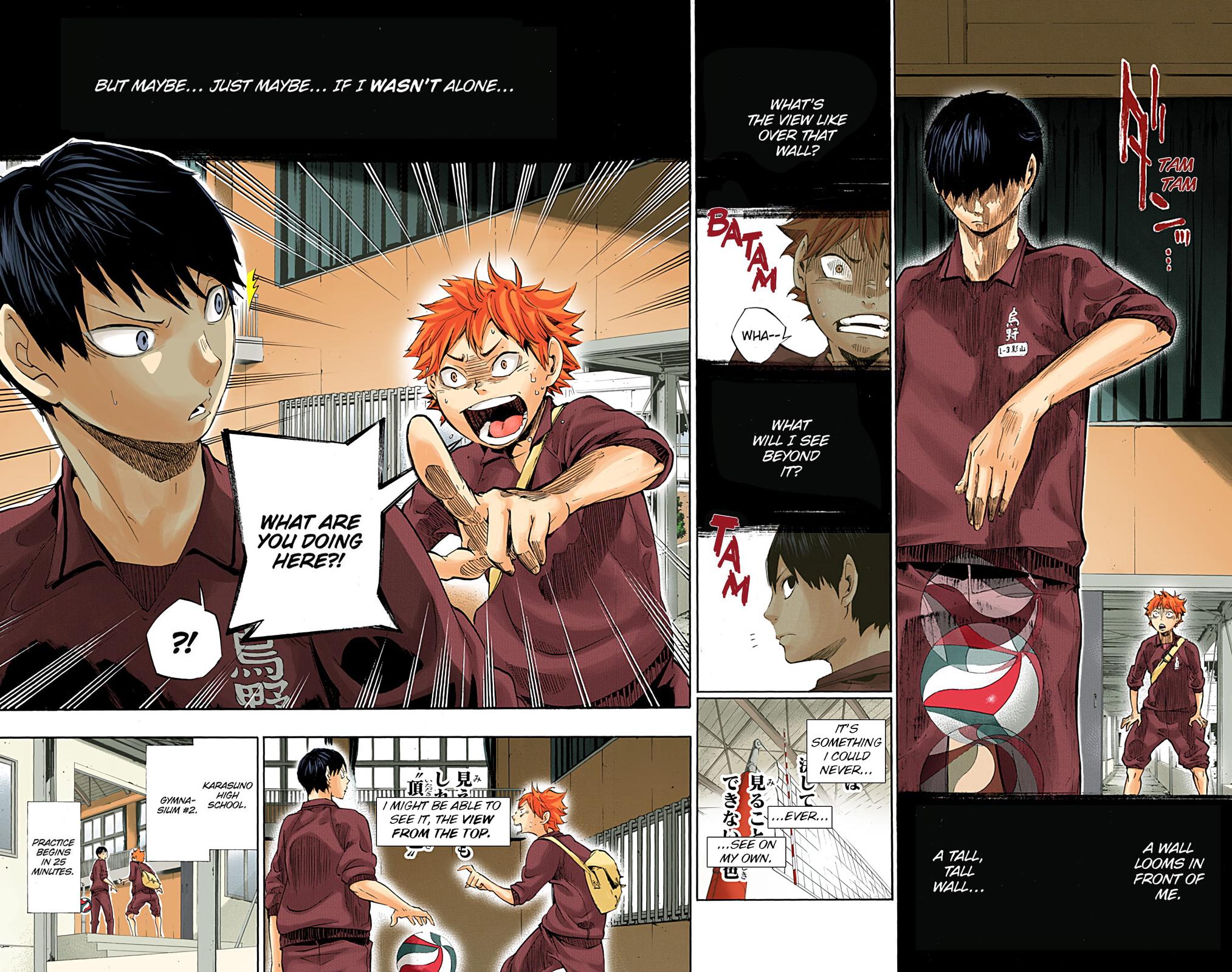 Haikyu!! (Color) Chapter 1
