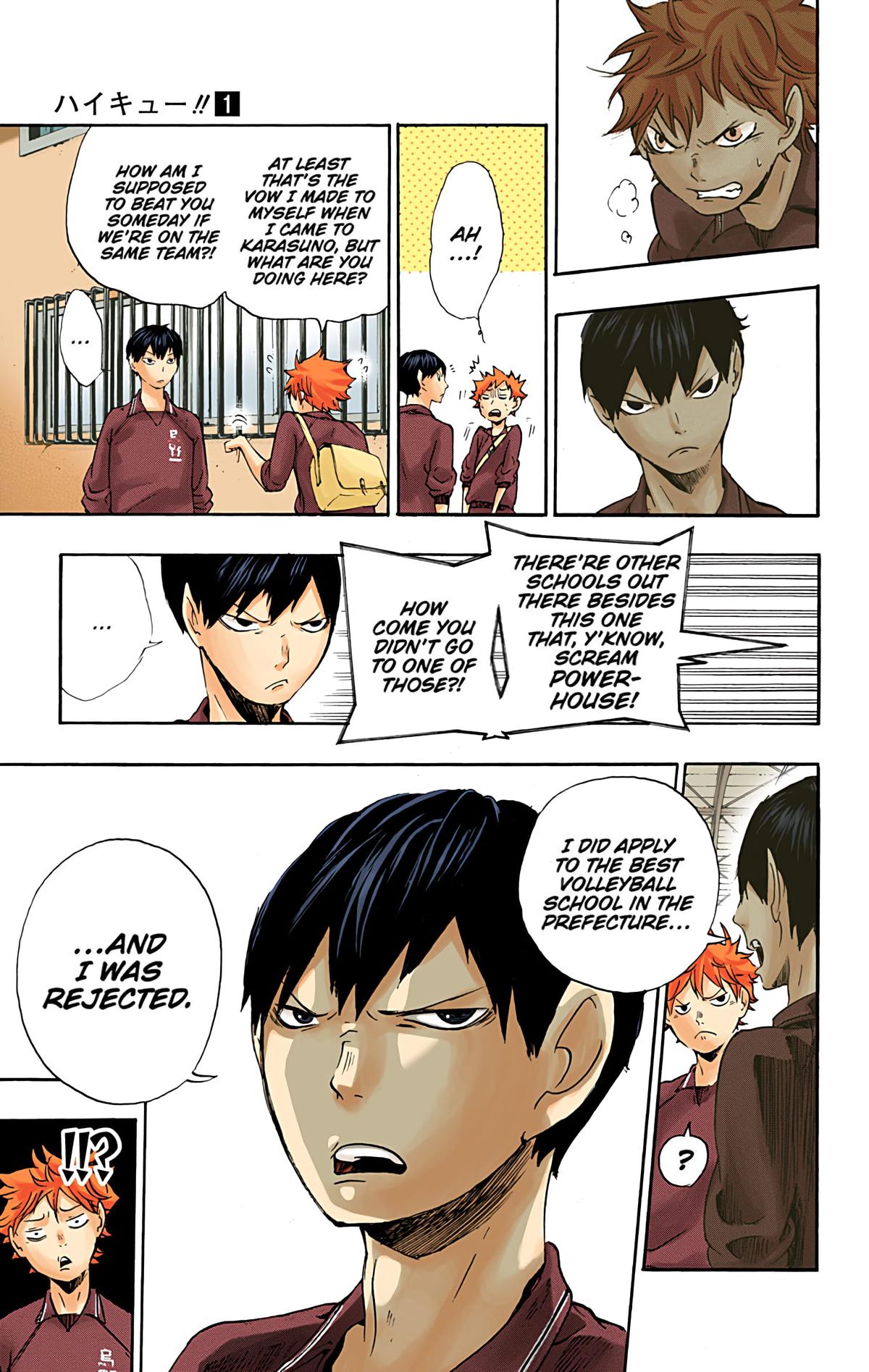 Haikyu!! (Color) Chapter 2