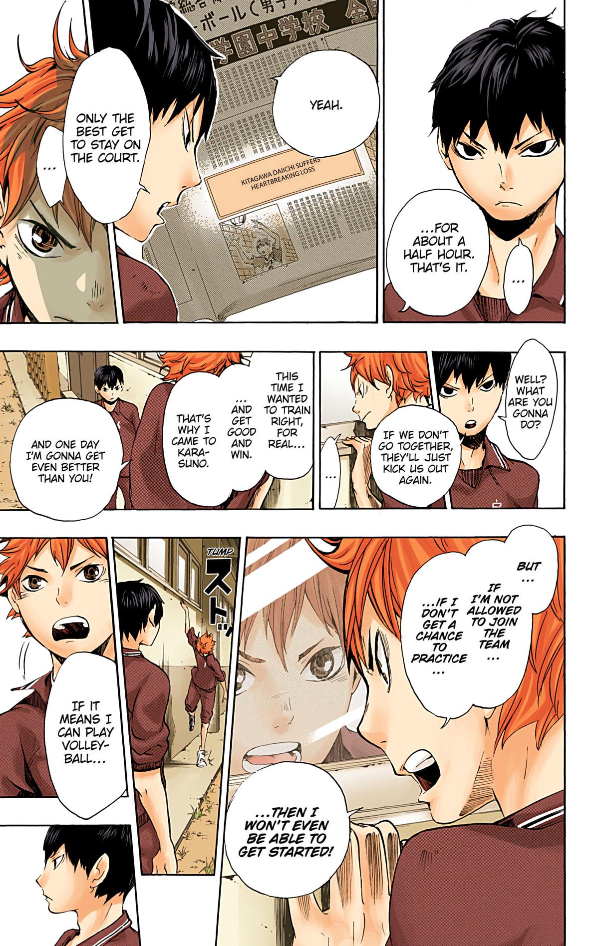 Haikyu!! (Color) Chapter 3