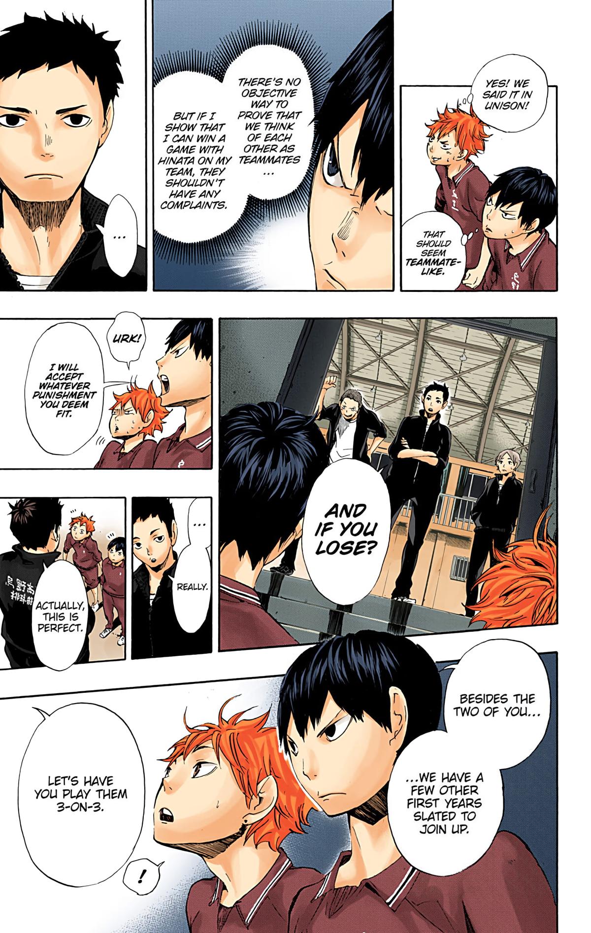 Haikyu!! (Color) Chapter 3
