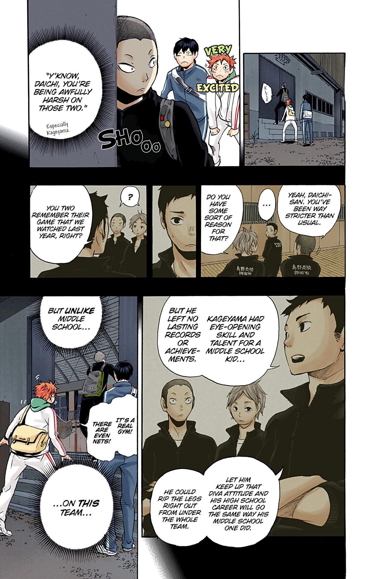 Haikyu!! (Color) Chapter 3