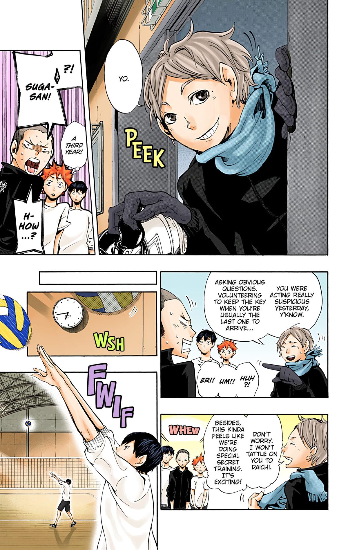 Haikyu!! (Color) Chapter 4