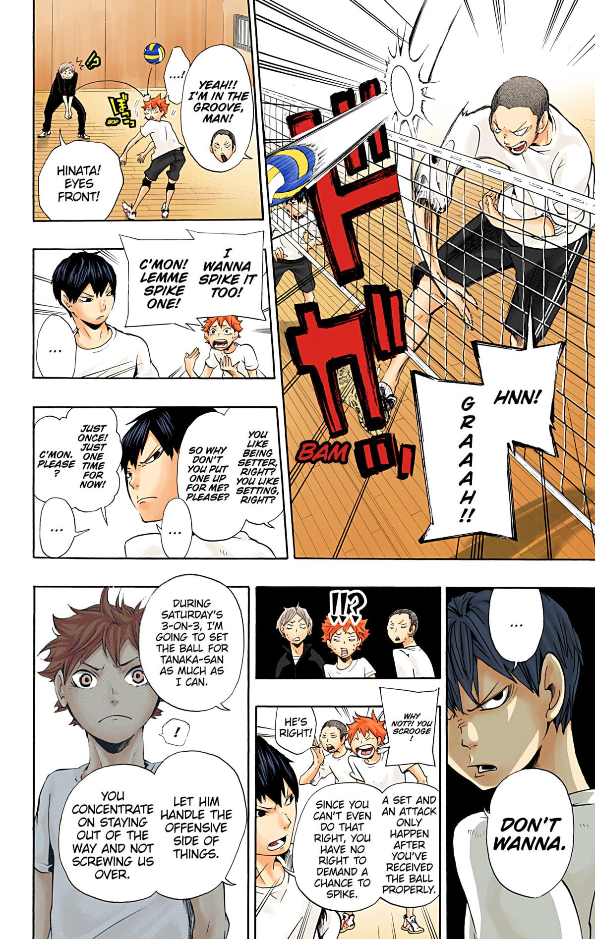 Haikyu!! (Color) Chapter 4