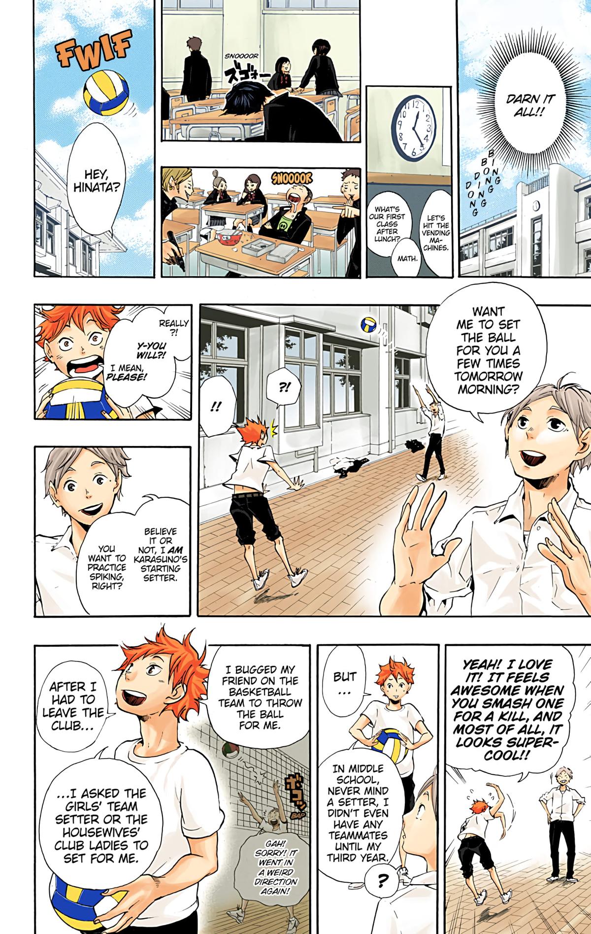 Haikyu!! (Color) Chapter 4