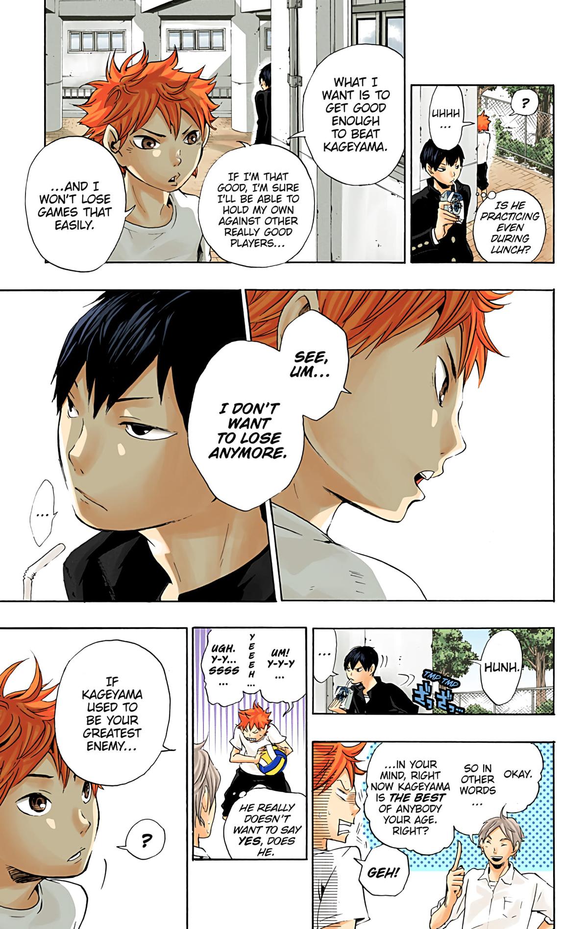Haikyu!! (Color) Chapter 4