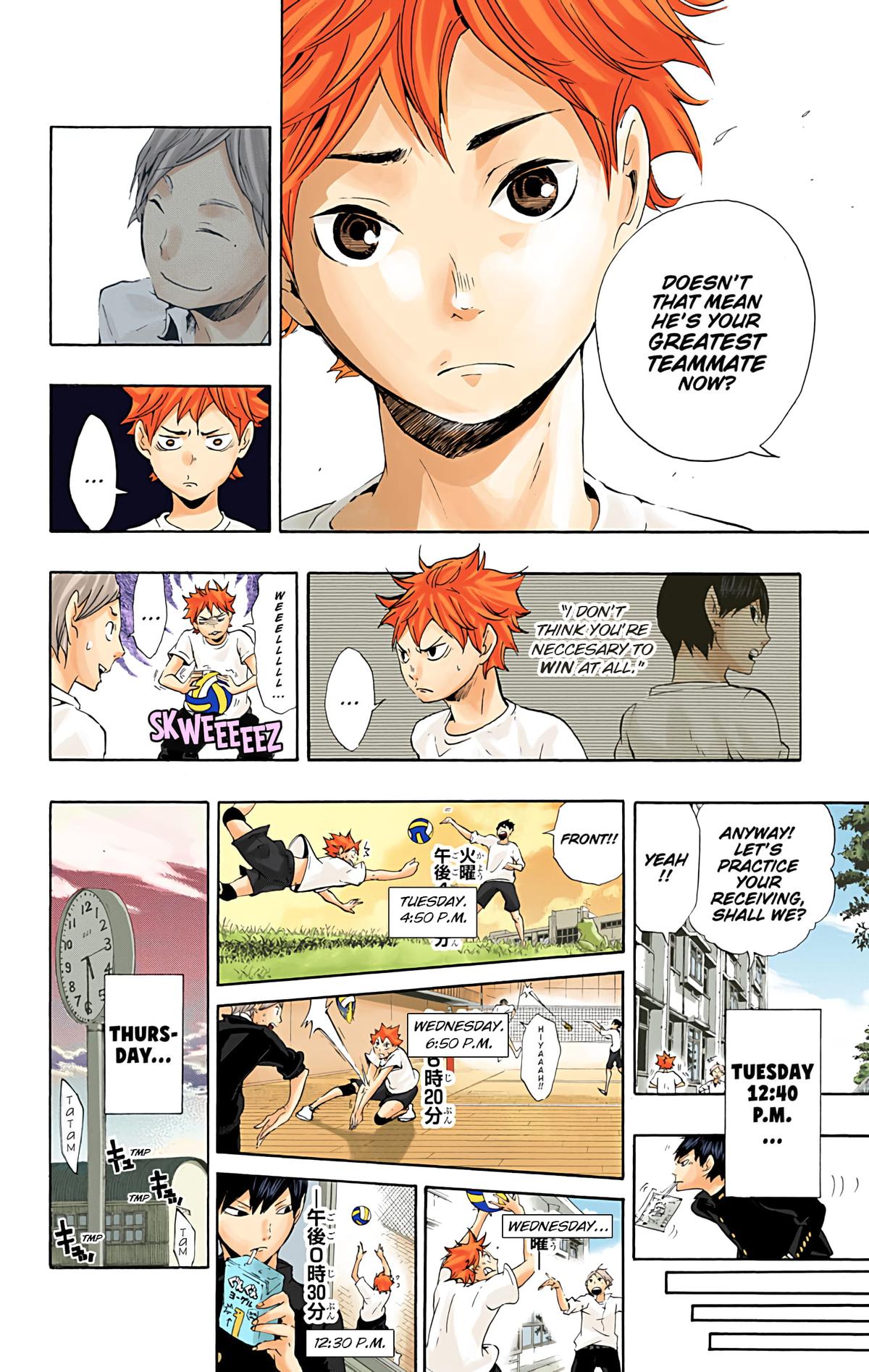 Haikyu!! (Color) Chapter 4