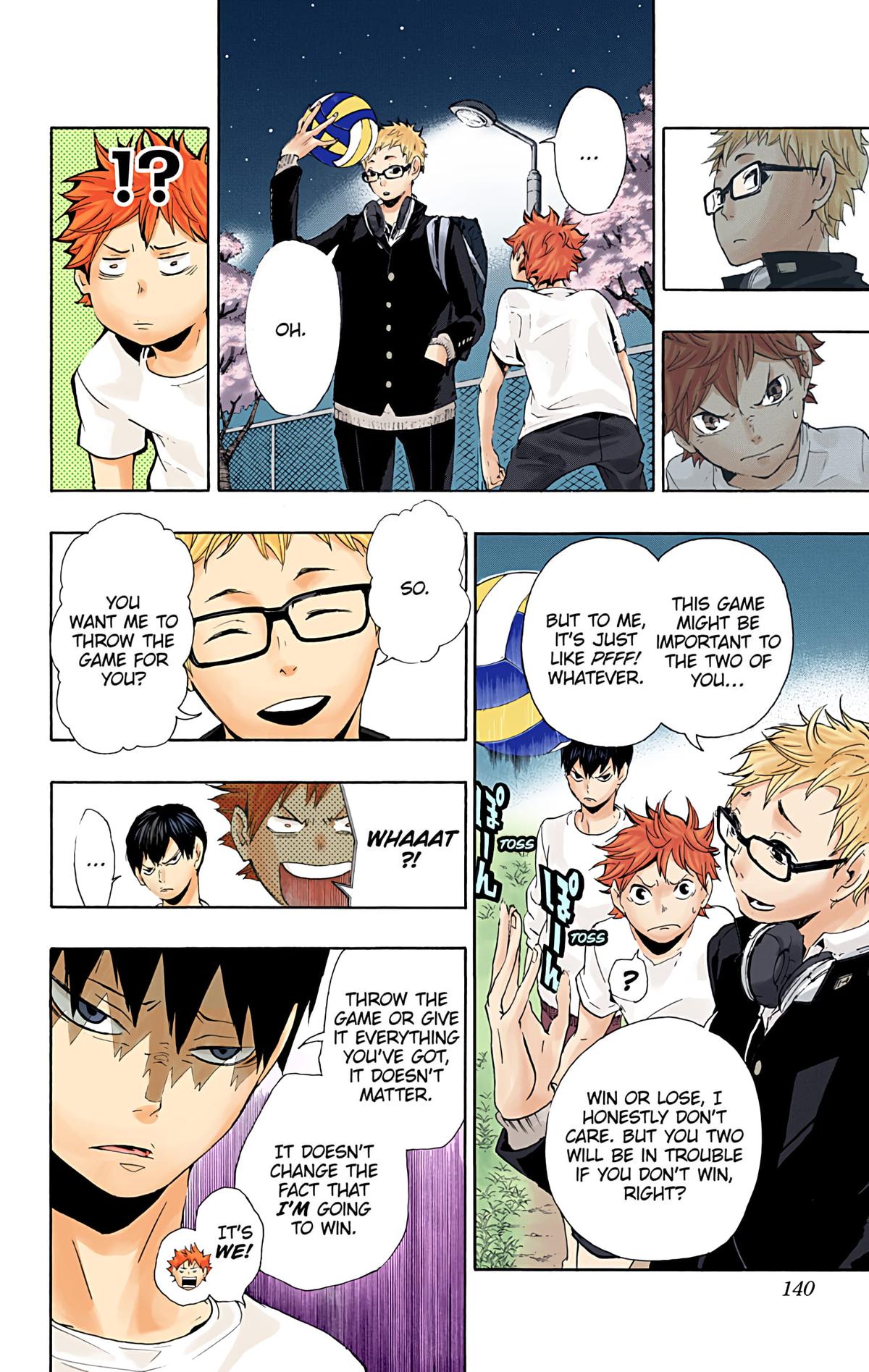 Haikyu!! (Color) Chapter 5