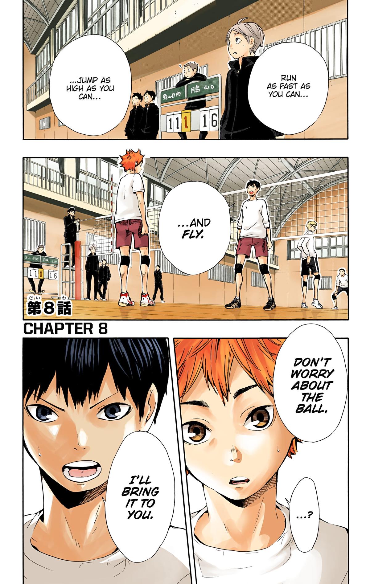 Haikyu!! (Color) Chapter 8
