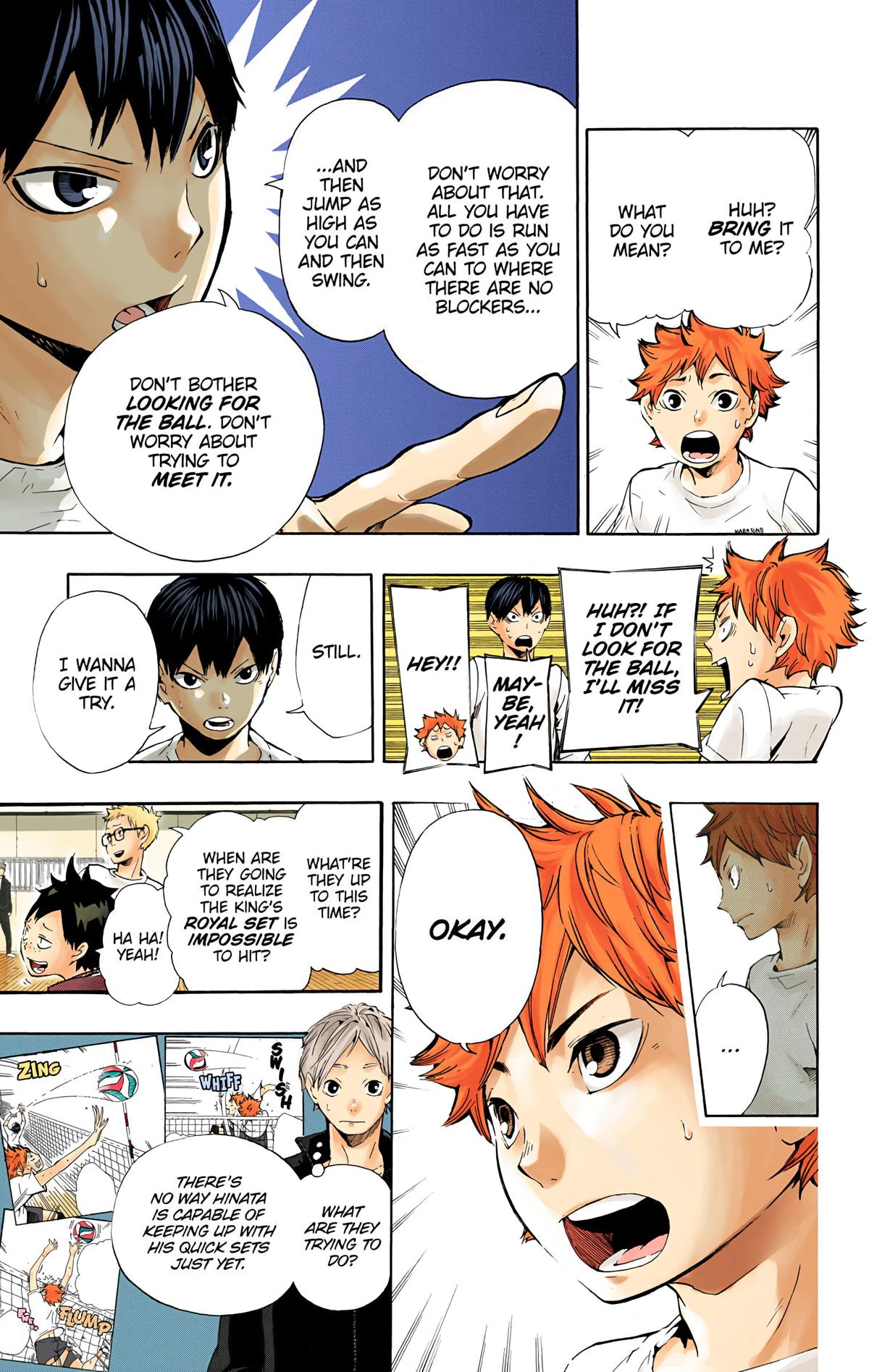 Haikyu!! (Color) Chapter 8