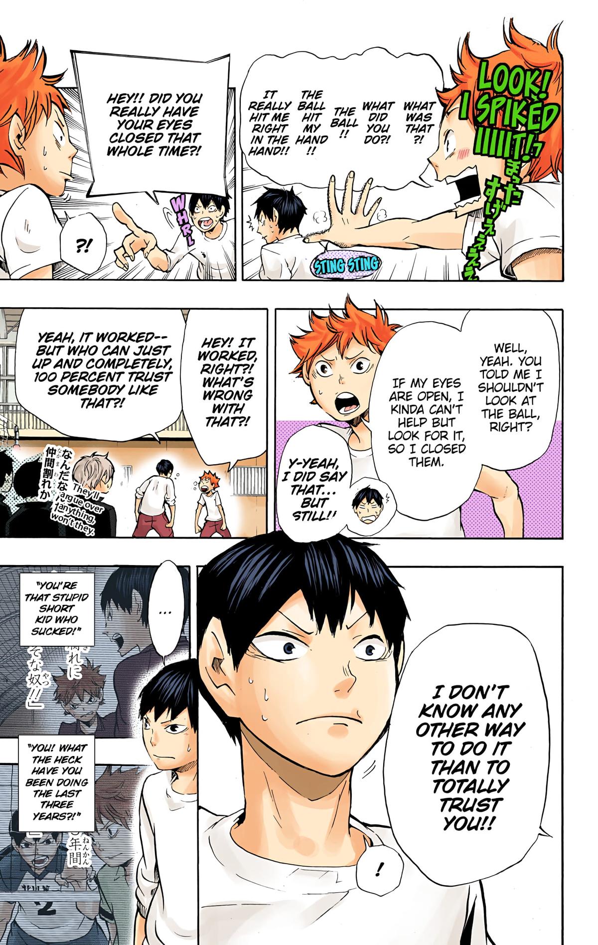 Haikyu!! (Color) Chapter 8
