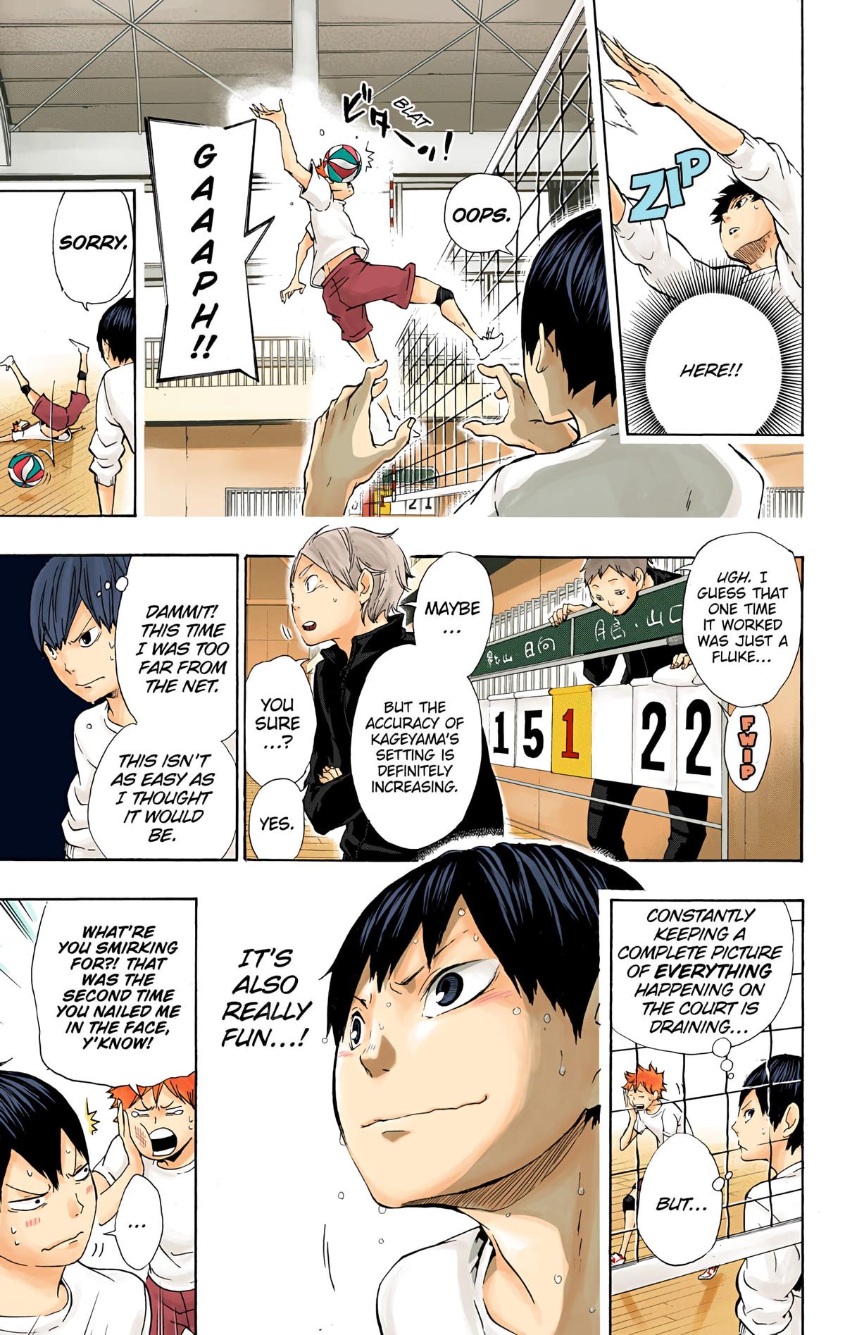 Haikyu!! (Color) Chapter 8