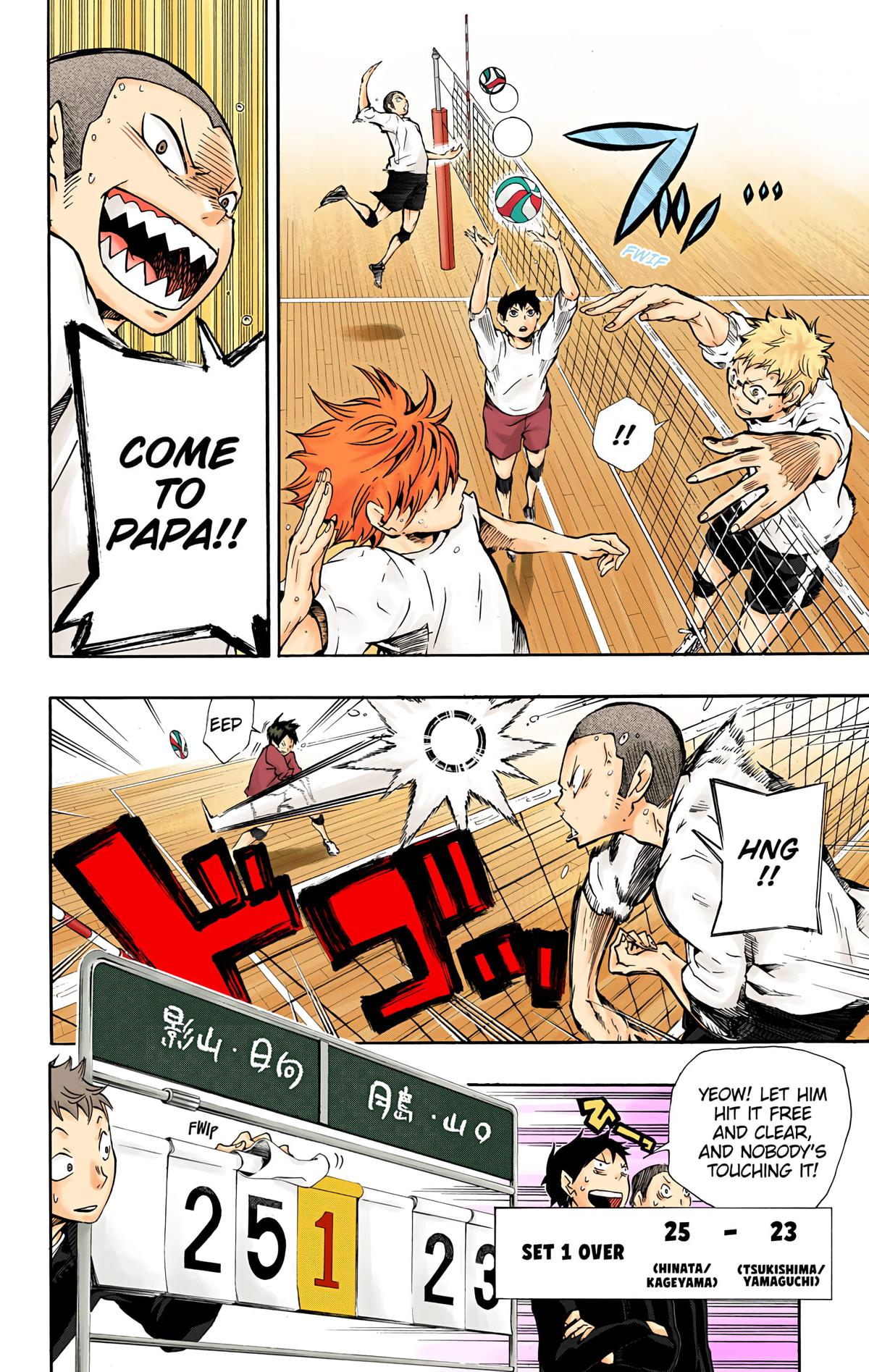 Haikyu!! (Color) Chapter 9