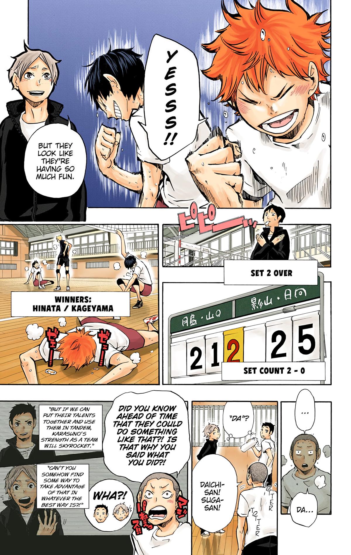Haikyu!! (Color) Chapter 9