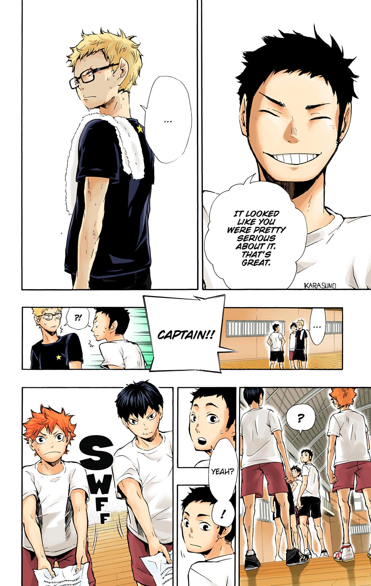 Haikyu!! (Color) Chapter 9