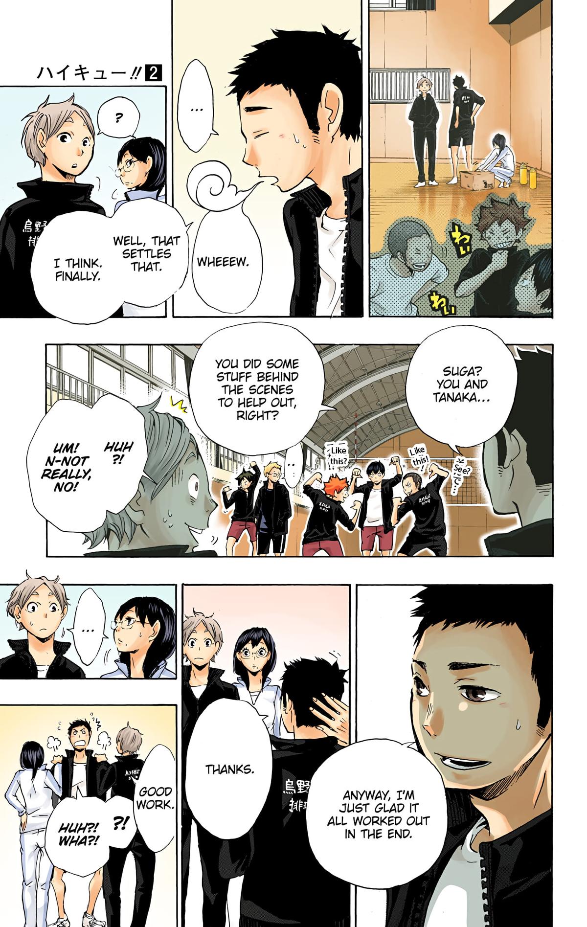 Haikyu!! (Color) Chapter 9
