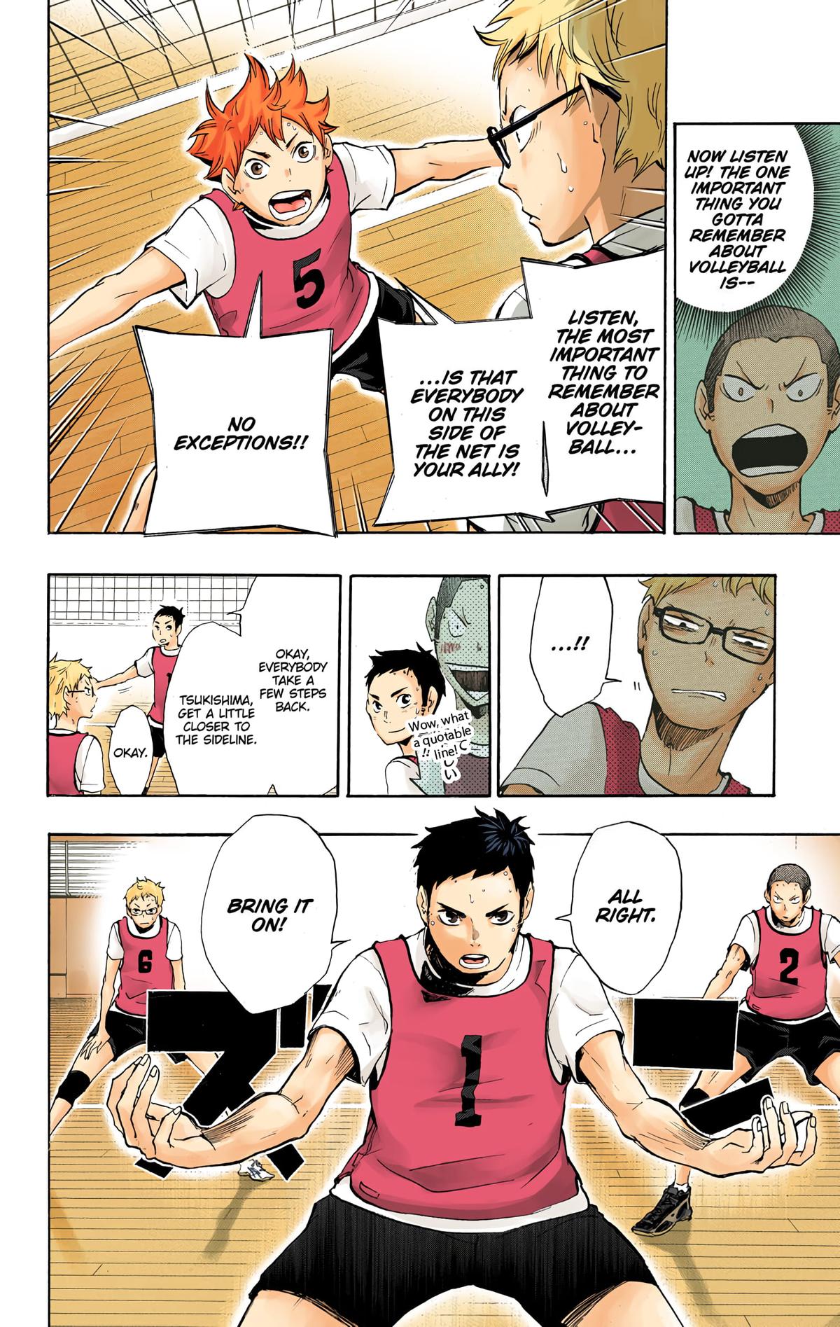 Haikyu!! (Color) Chapter 14