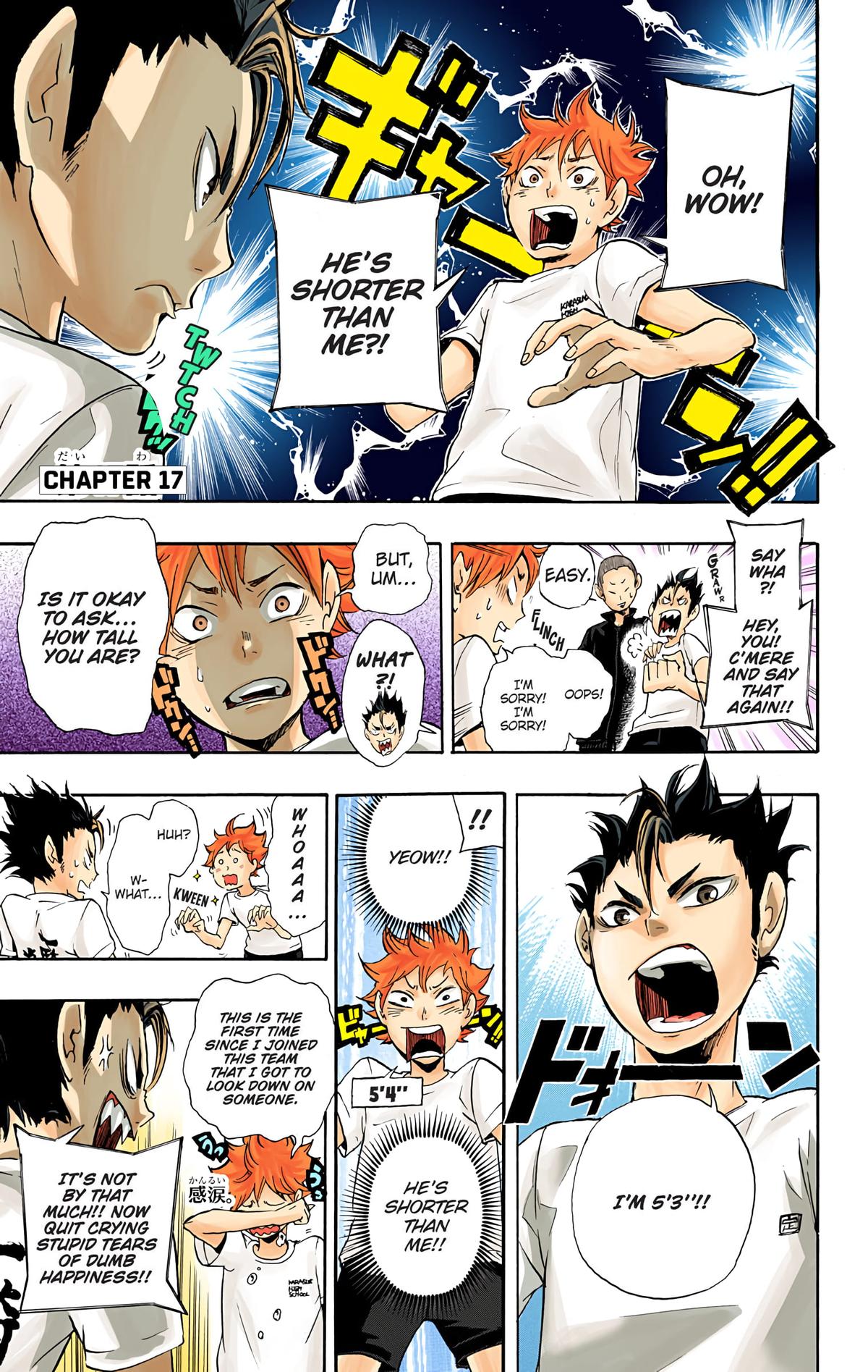 Haikyu!! (Color) Chapter 17