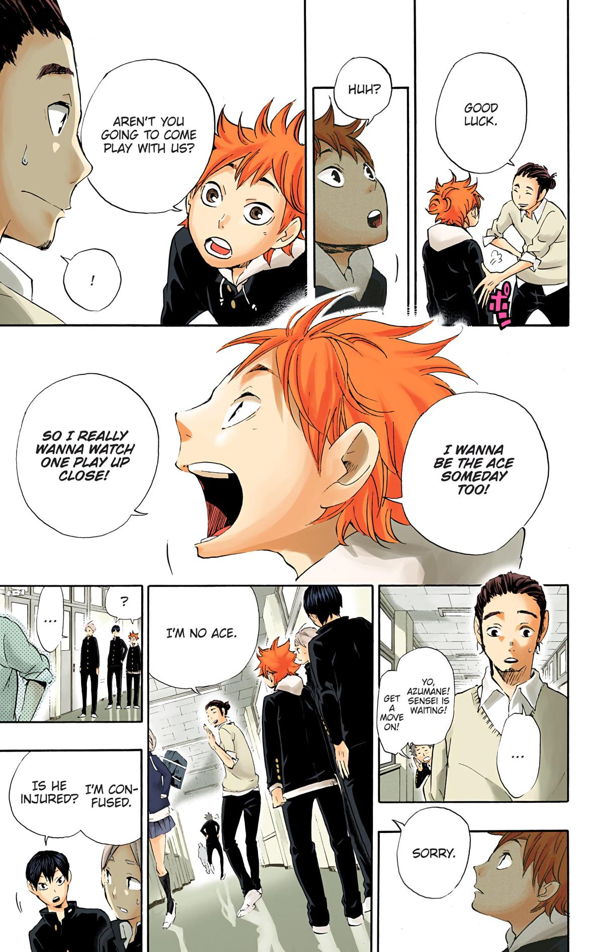 Haikyu!! (Color) Chapter 18