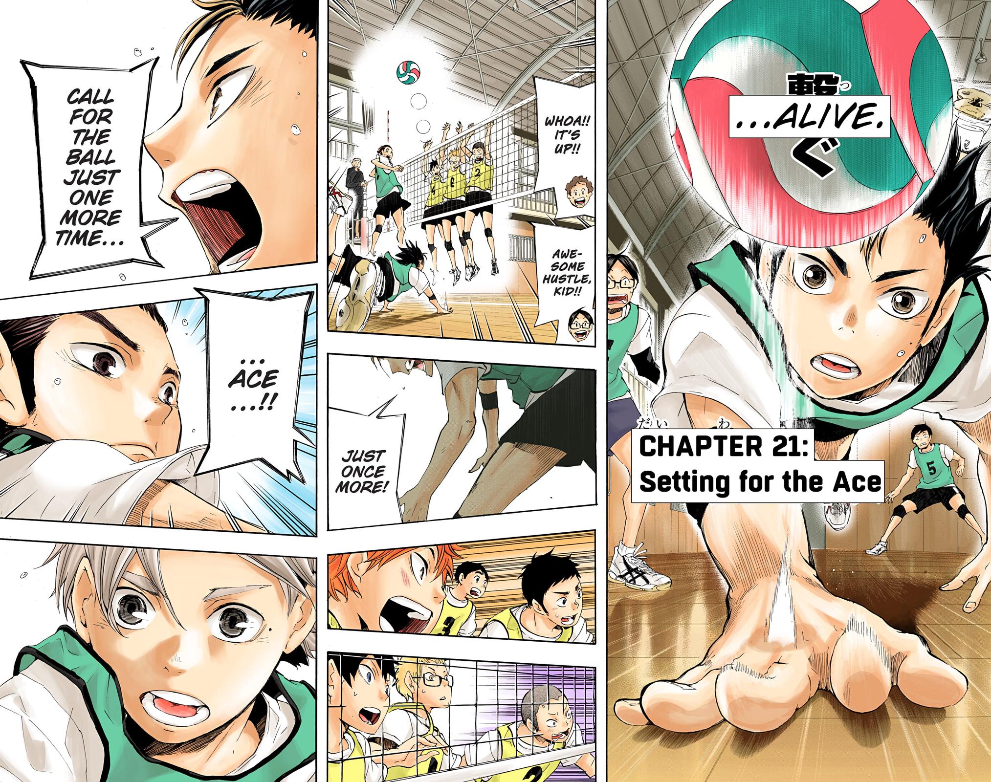 Haikyu!! (Color) Chapter 21