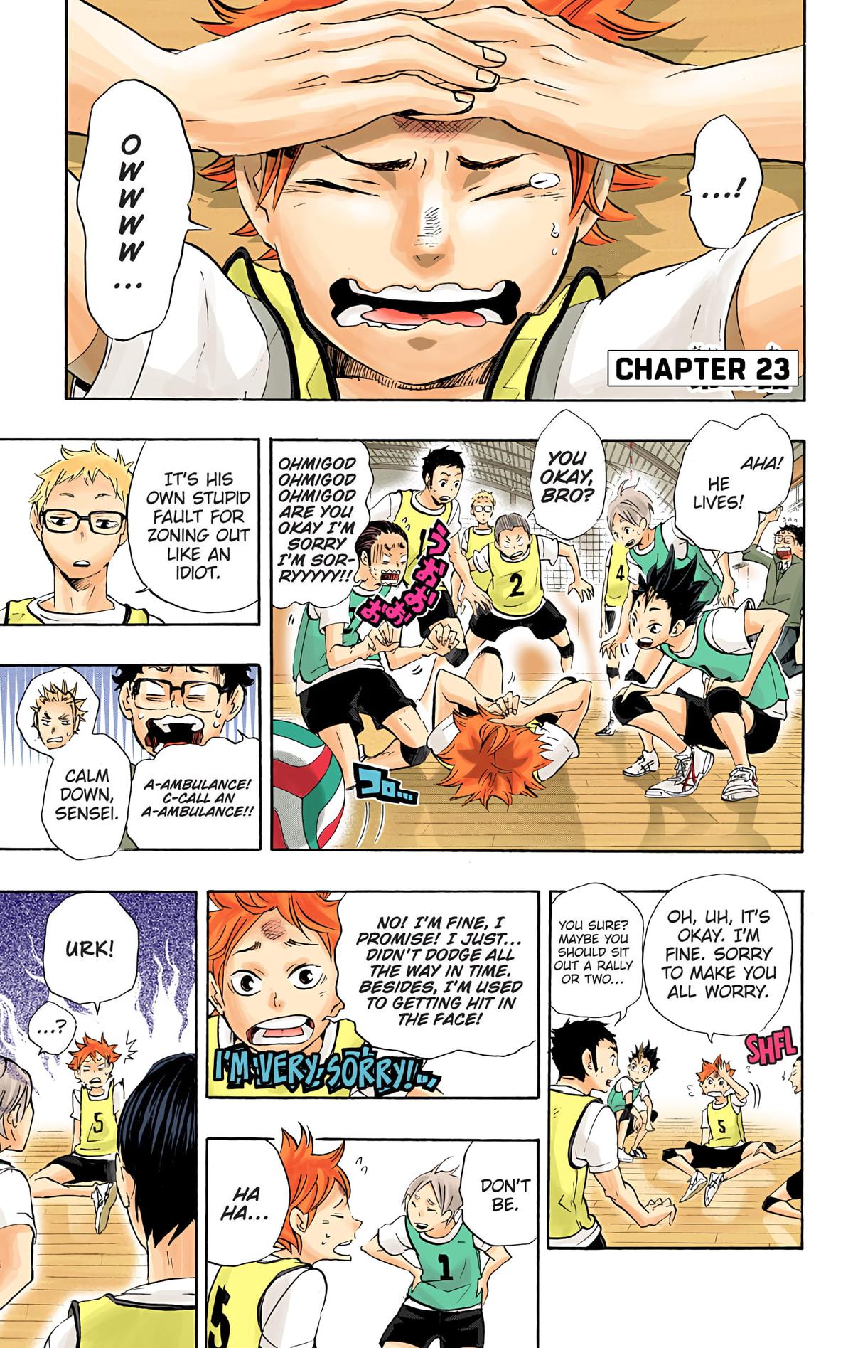 Haikyu!! (Color) Chapter 23