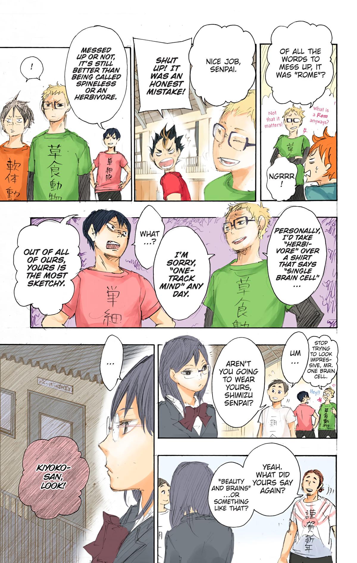 Haikyu!! (Color) Chapter 25