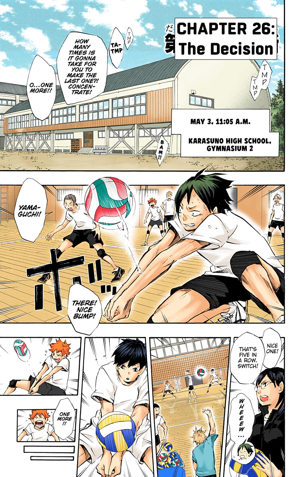 Haikyu!! (Color) Chapter 26