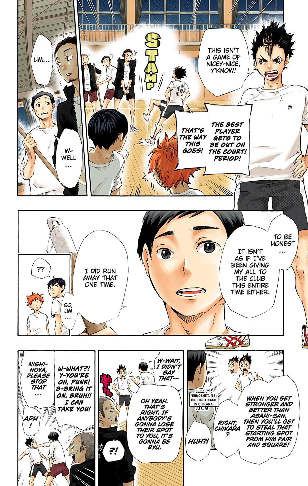 Haikyu!! (Color) Chapter 27