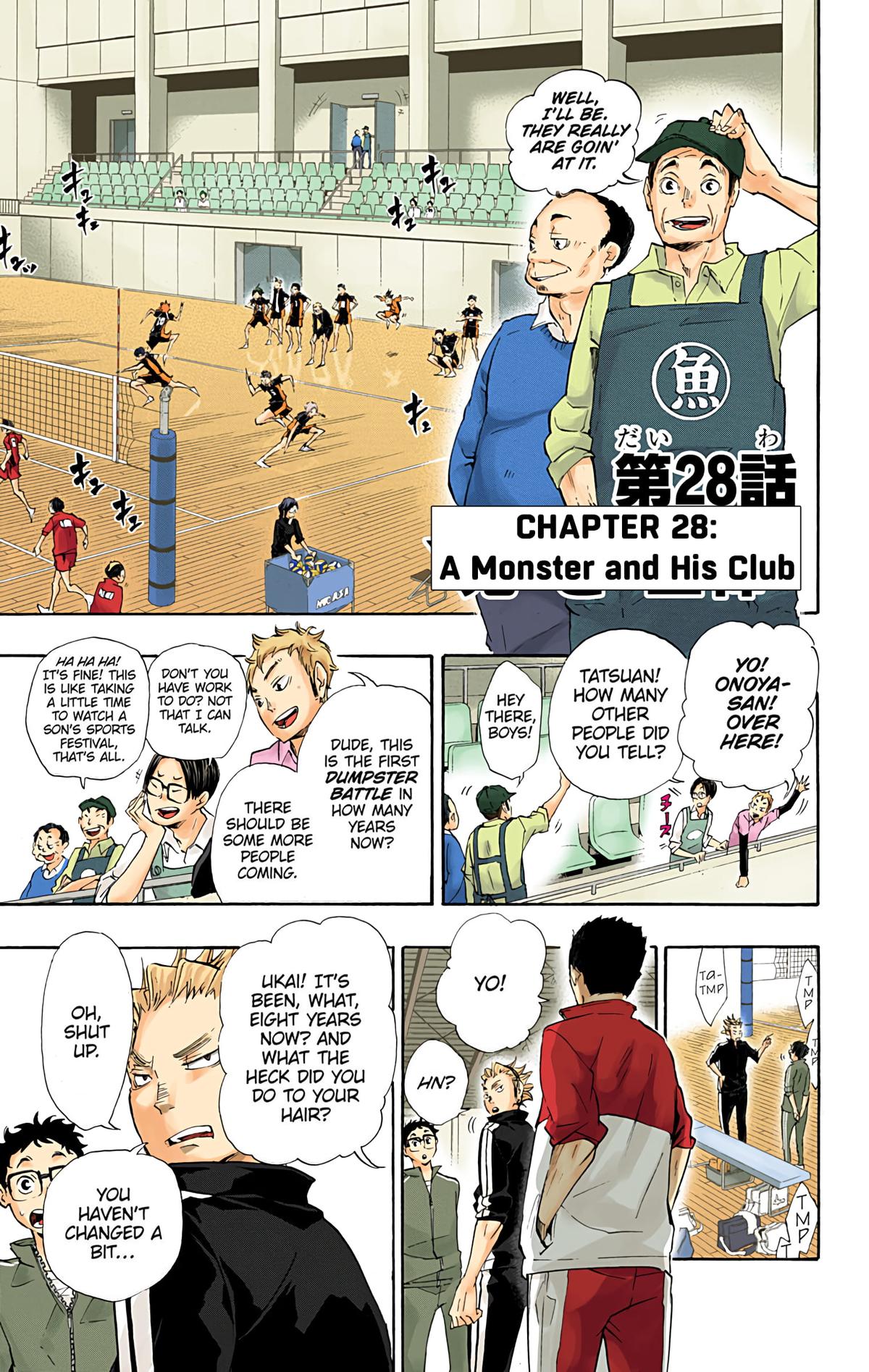 Haikyu!! (Color) Chapter 28